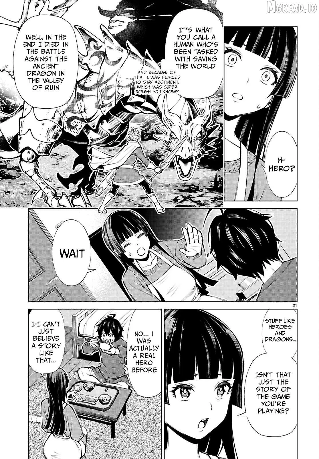 Fuyajou Tensei ~Kinyoku Shiteta Saikyou Yuusha desu ga, Sei Naru Skill de Etsuraku no Miyako wo Musou Shimasu~ Chapter 4 page 21 - 