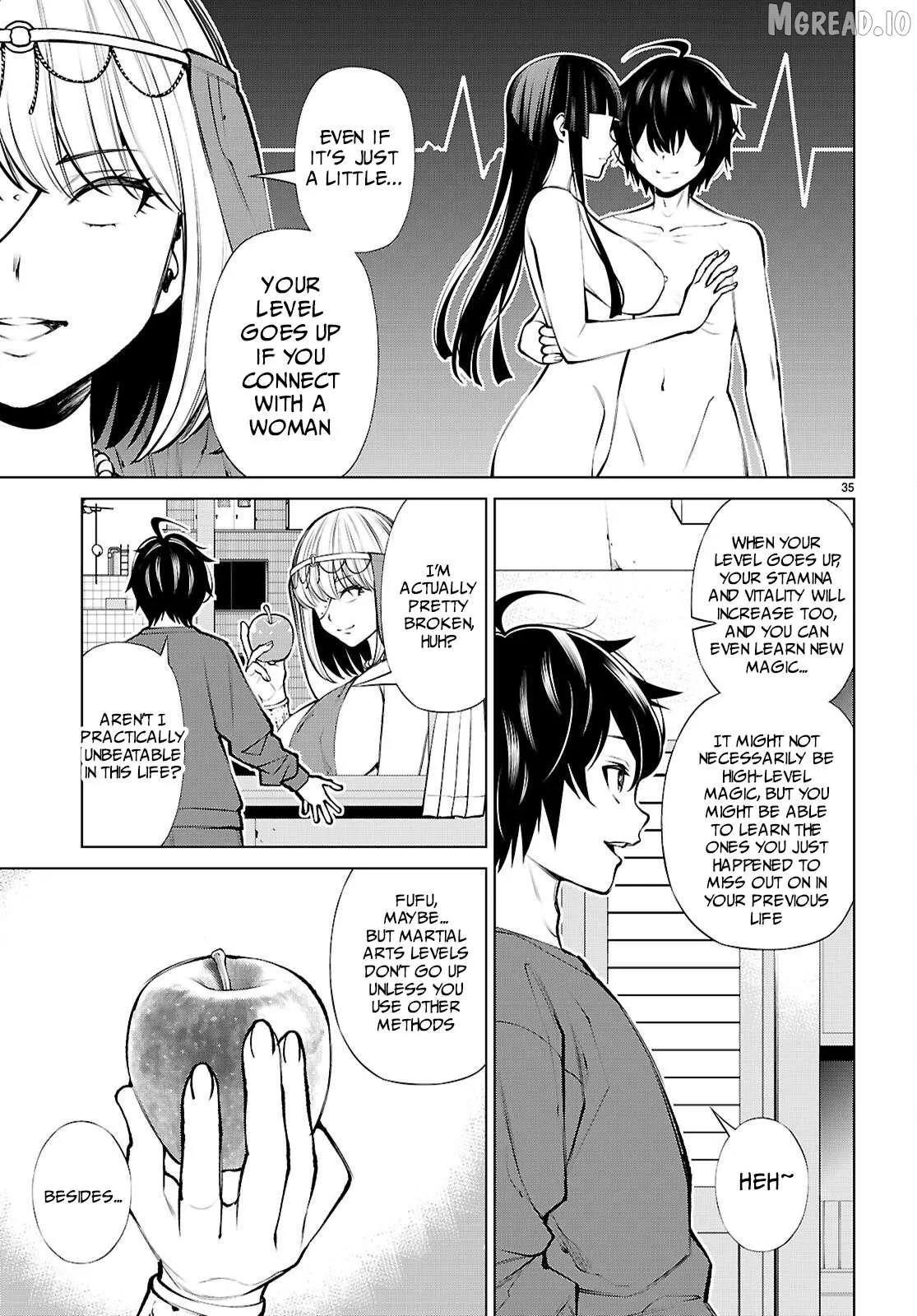 Fuyajou Tensei ~Kinyoku Shiteta Saikyou Yuusha desu ga, Sei Naru Skill de Etsuraku no Miyako wo Musou Shimasu~ Chapter 4 page 35 - 