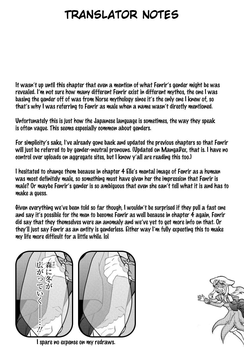 Fuyu Fenrir no Itoshigo to Natta Watashi ga, Zetsubou kara Iyasareteiku Hanashi Chapter 7 page 19 - 
