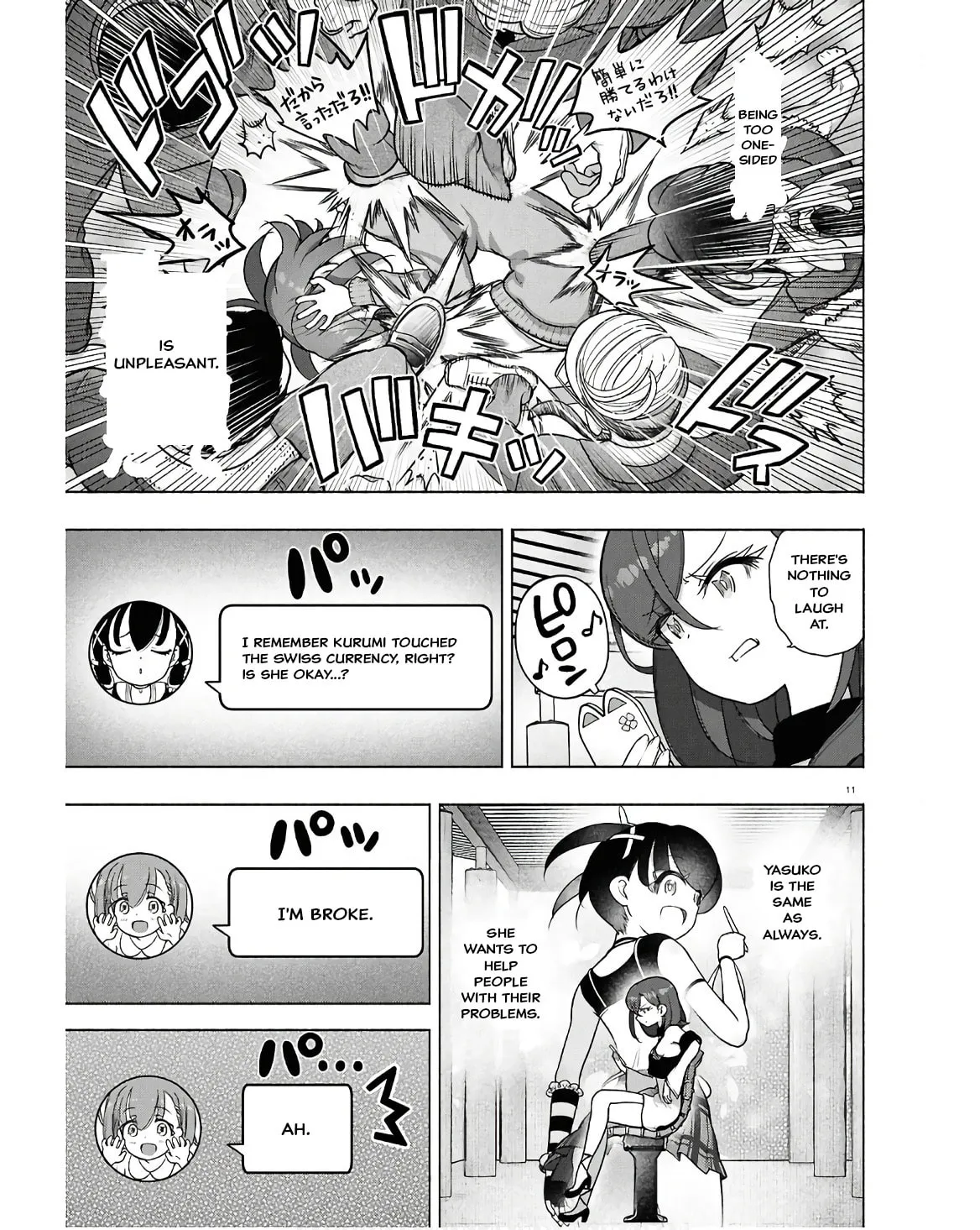 FX Fighter Kurumi-chan Chapter 35 page 11 - 