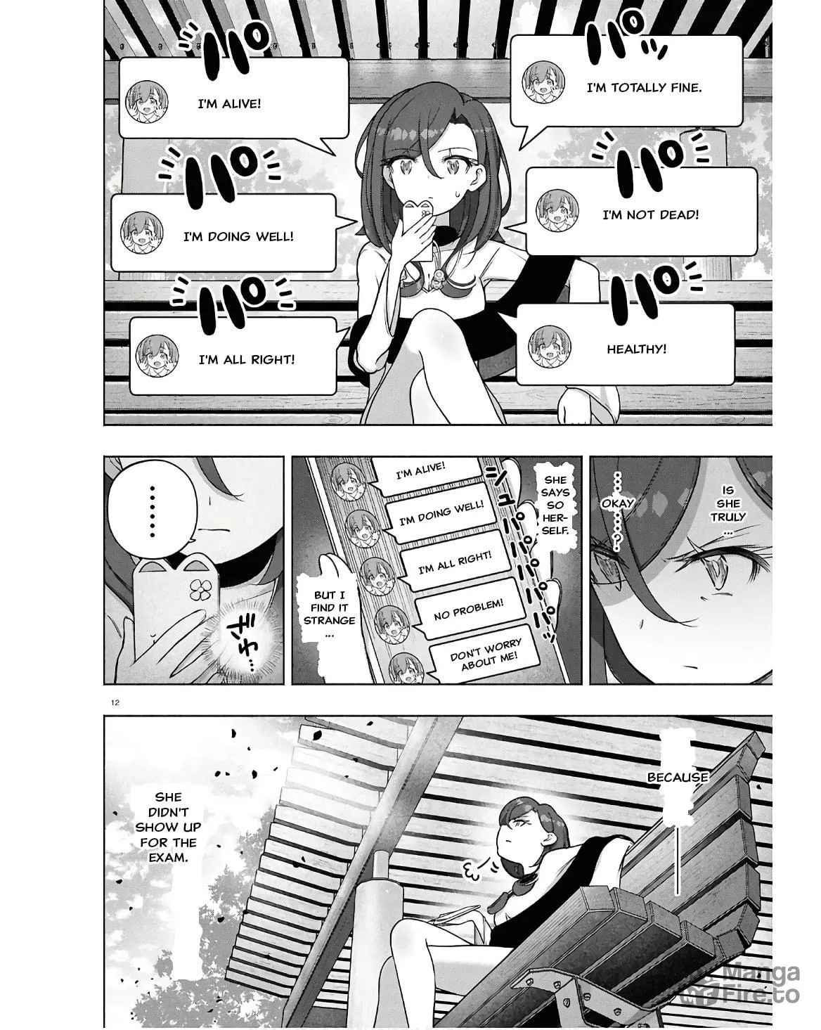 FX Fighter Kurumi-chan Chapter 35 page 12 - 
