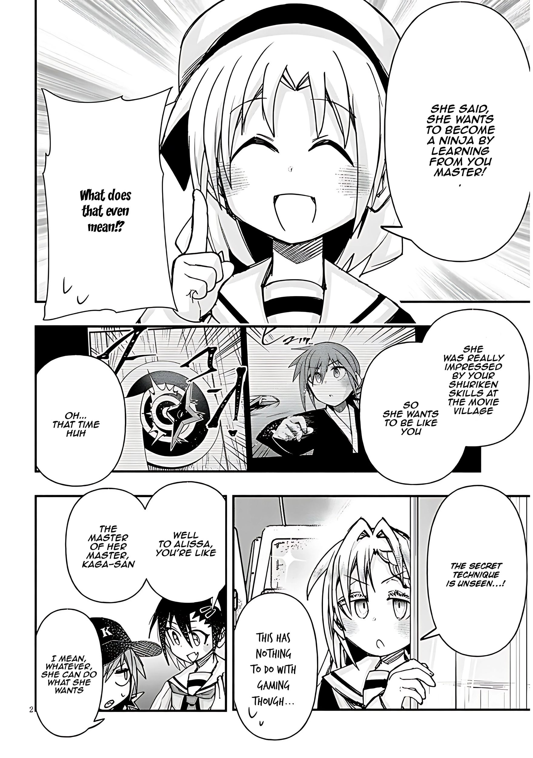 GaCen Shoujo to Ibunka Kouryuu Chapter 112 page 3 - 