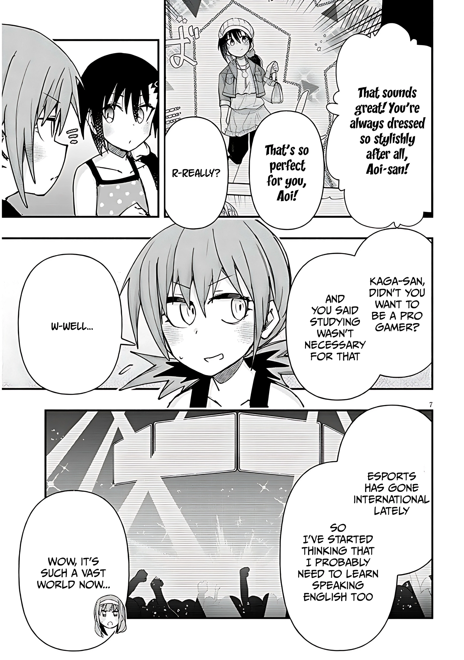 GaCen Shoujo to Ibunka Kouryuu Chapter 122 page 8 - 