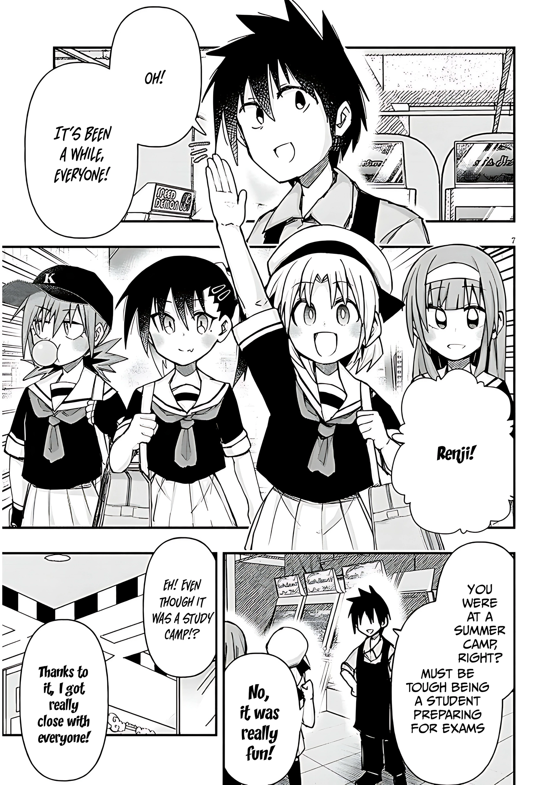 GaCen Shoujo to Ibunka Kouryuu Chapter 123 page 8 - 