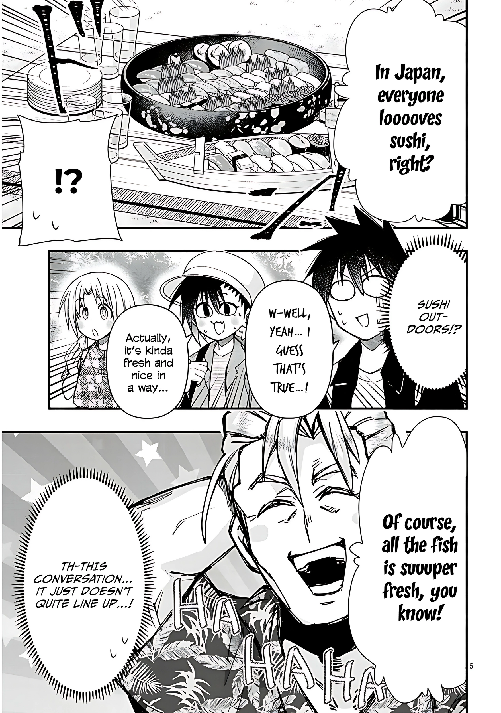 GaCen Shoujo to Ibunka Kouryuu Chapter 127 page 6 - 