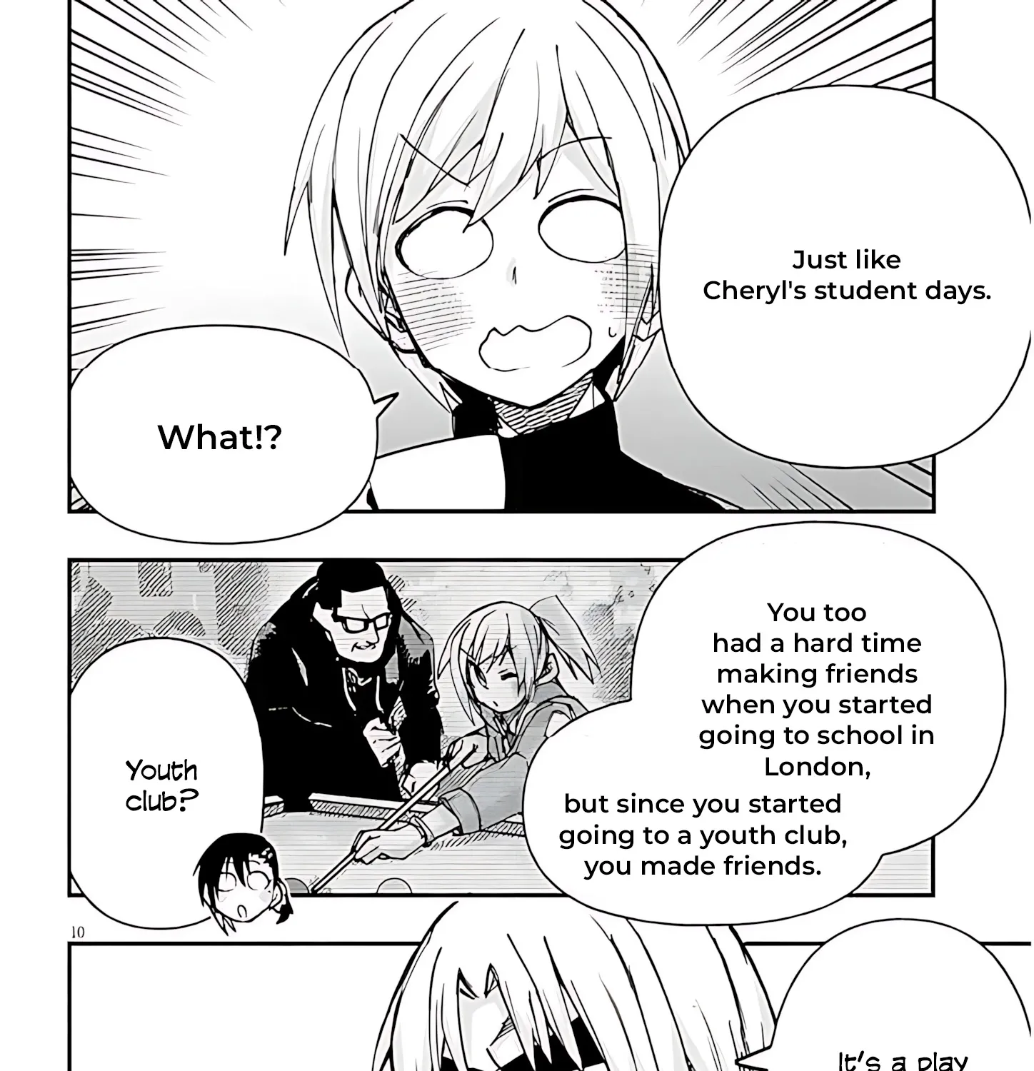 GaCen Shoujo to Ibunka Kouryuu Chapter 142 page 21 - 