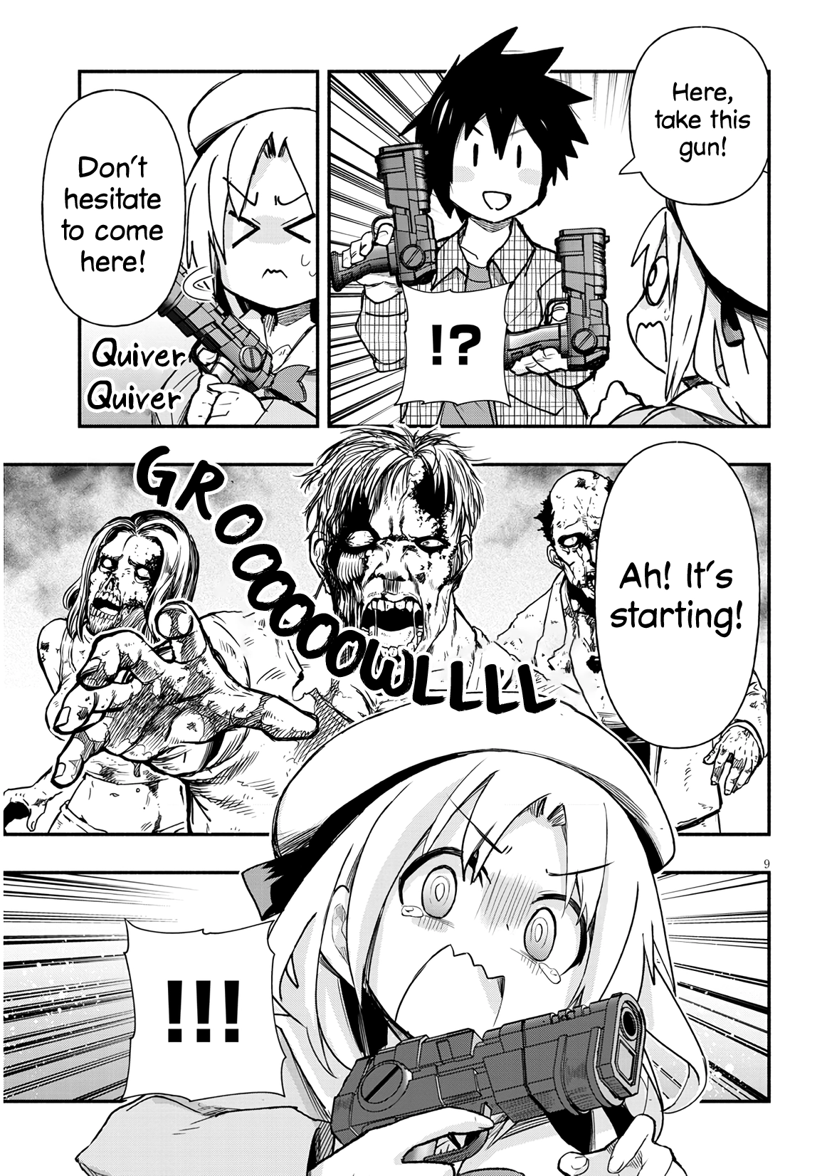 GaCen Shoujo to Ibunka Kouryuu Chapter 4 page 9 - 
