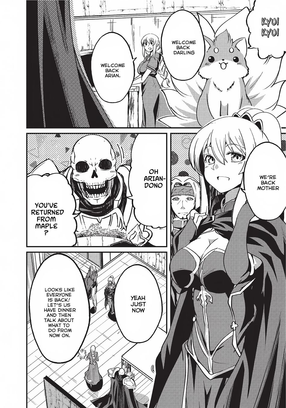 Gaikotsu Kishi-sama Tadaima Isekai e o Dekake-chuu Chapter 10 page 11 - 