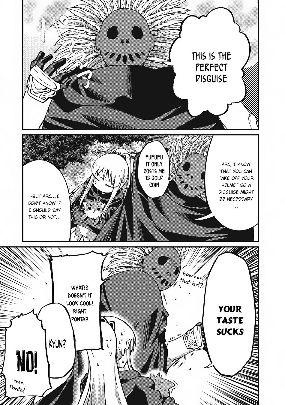 Gaikotsu Kishi-sama Tadaima Isekai e o Dekake-chuu Chapter 13 page 22 - 