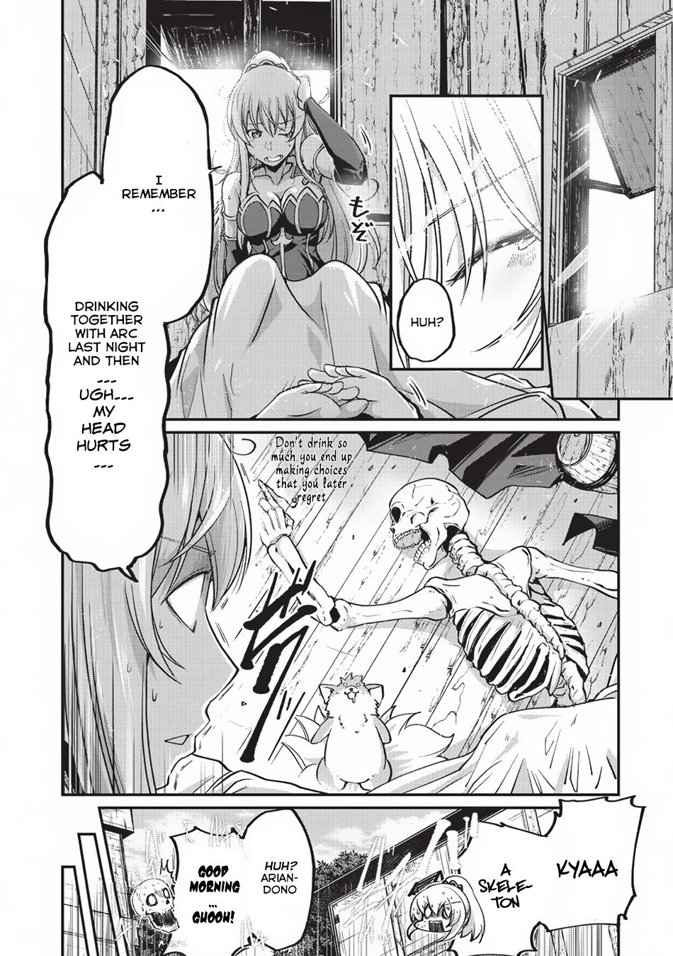 Gaikotsu Kishi-sama Tadaima Isekai e o Dekake-chuu Chapter 15 page 25 - 