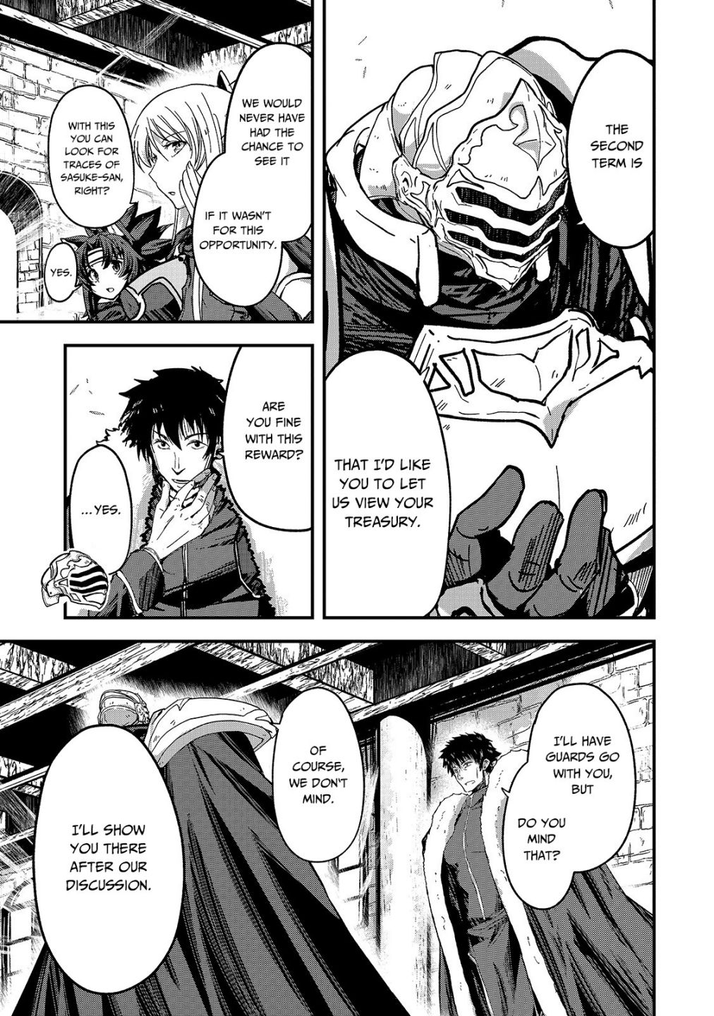 Gaikotsu Kishi-sama Tadaima Isekai e o Dekake-chuu Chapter 42 page 13 - 