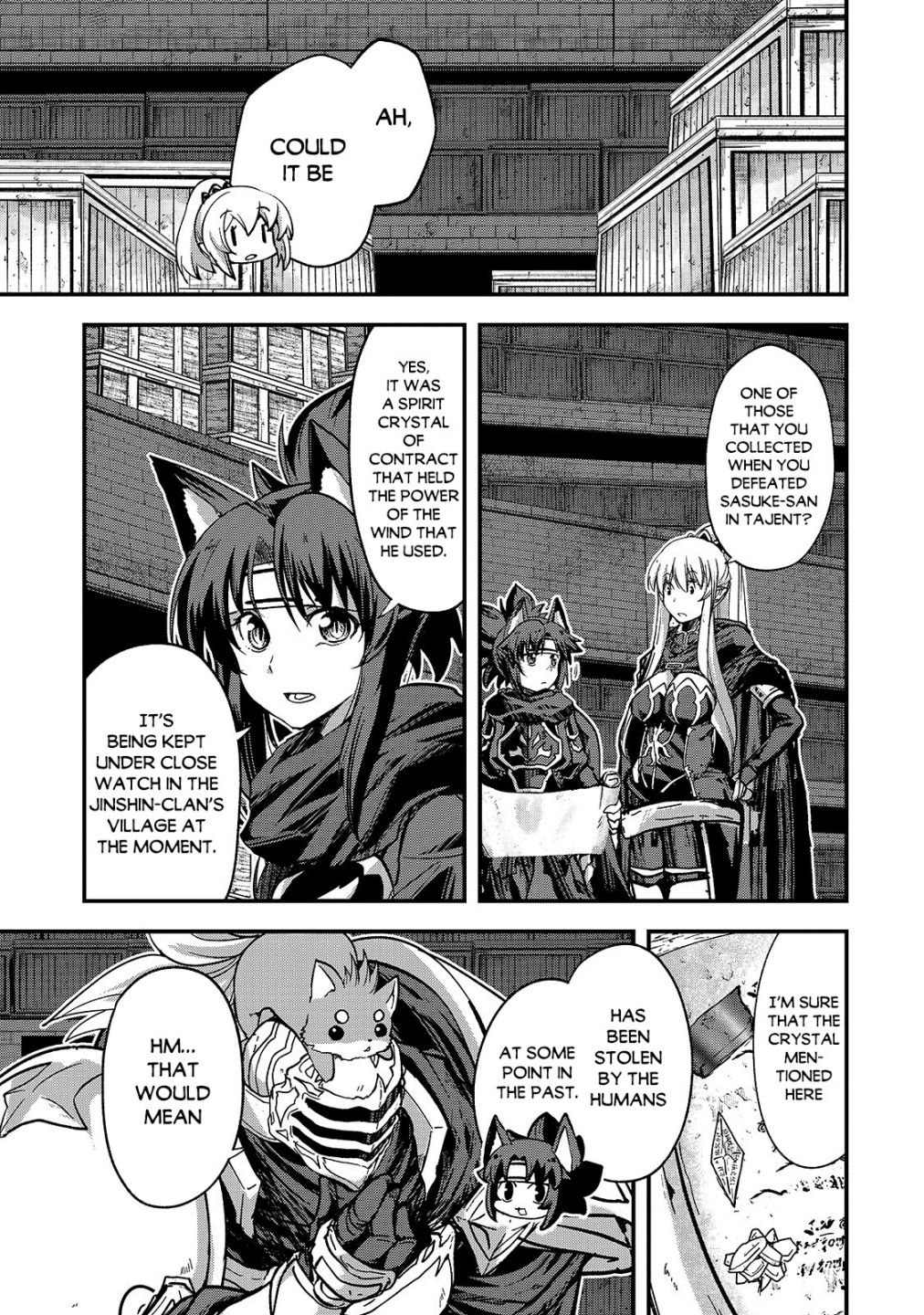 Gaikotsu Kishi-sama Tadaima Isekai e o Dekake-chuu Chapter 43 page 4 - 