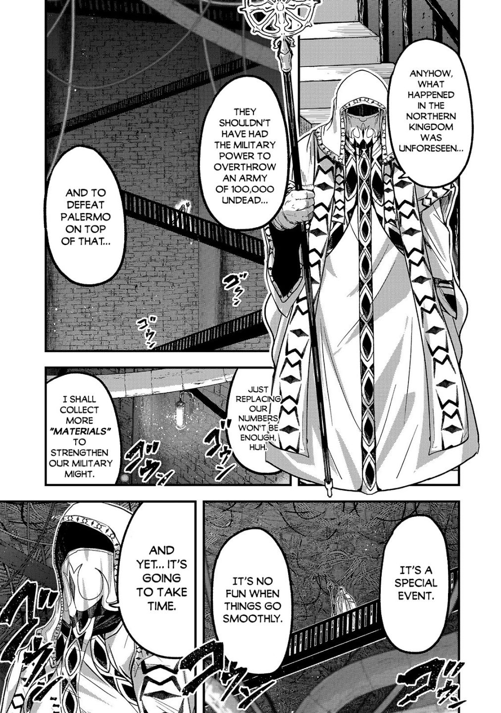 Gaikotsu Kishi-sama Tadaima Isekai e o Dekake-chuu Chapter 43 page 34 - 