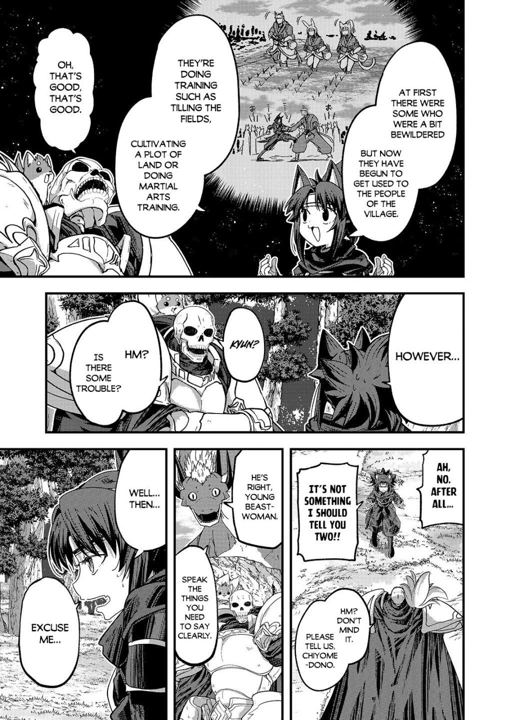 Gaikotsu Kishi-sama Tadaima Isekai e o Dekake-chuu Chapter 44 page 13 - 