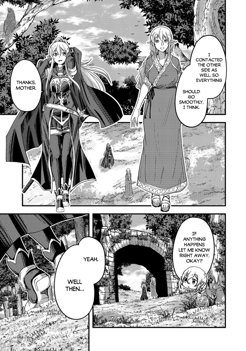 Gaikotsu Kishi-sama Tadaima Isekai e o Dekake-chuu Chapter 44 page 21 - 