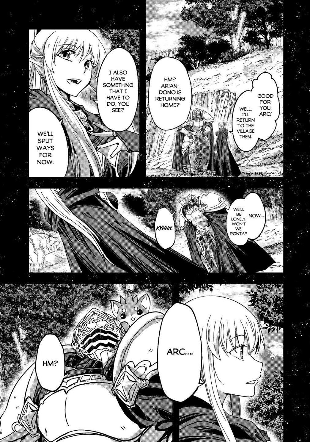 Gaikotsu Kishi-sama Tadaima Isekai e o Dekake-chuu Chapter 44 page 9 - 