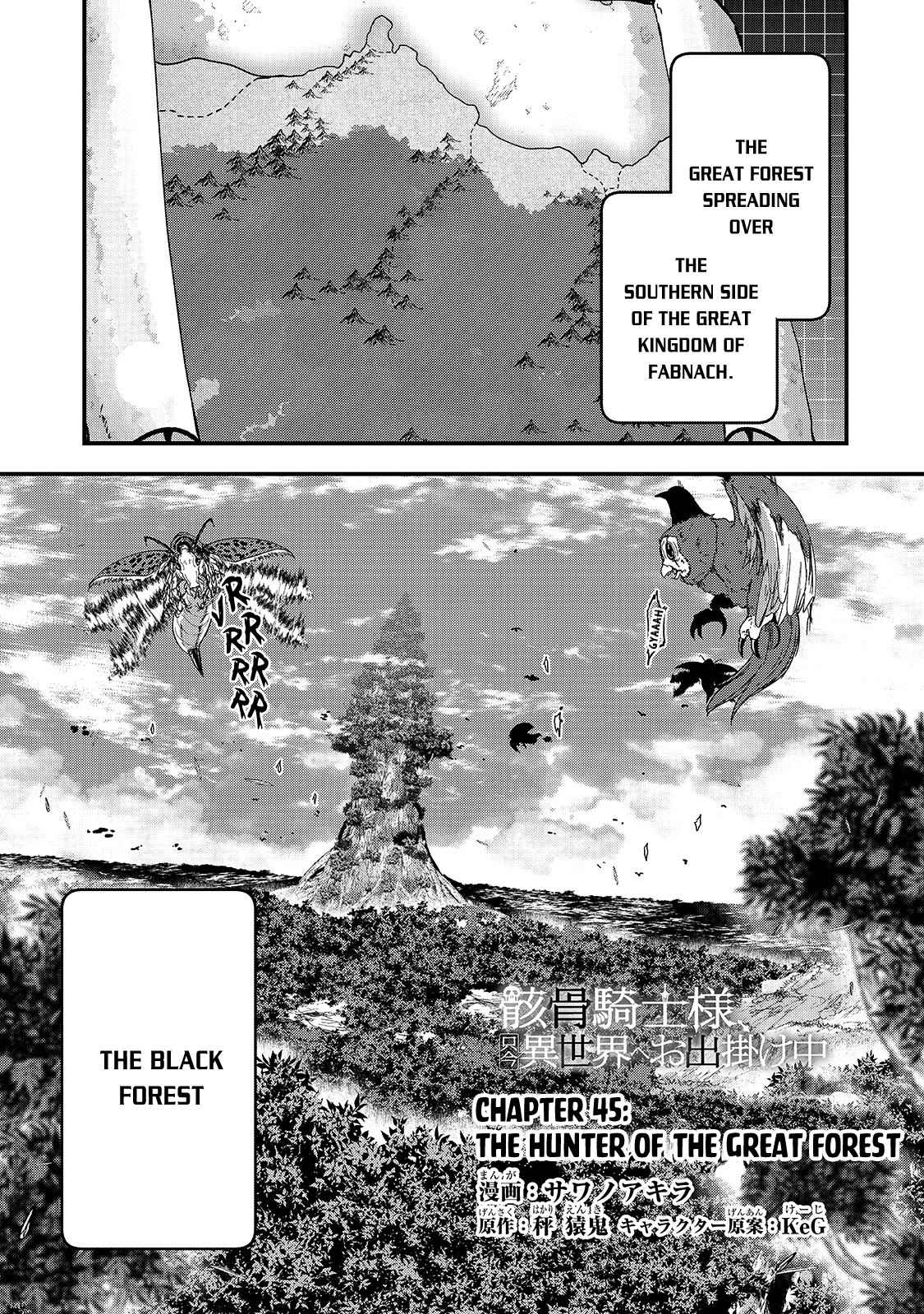Gaikotsu Kishi-sama Tadaima Isekai e o Dekake-chuu Chapter 45 page 2 - 