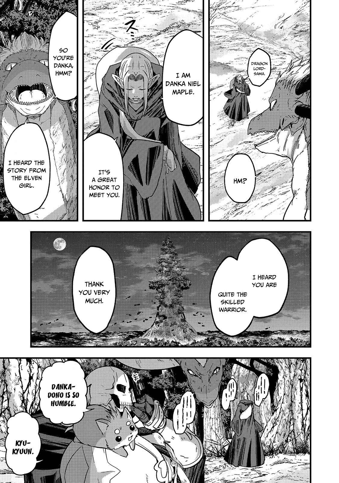 Gaikotsu Kishi-sama Tadaima Isekai e o Dekake-chuu Chapter 45 page 30 - 