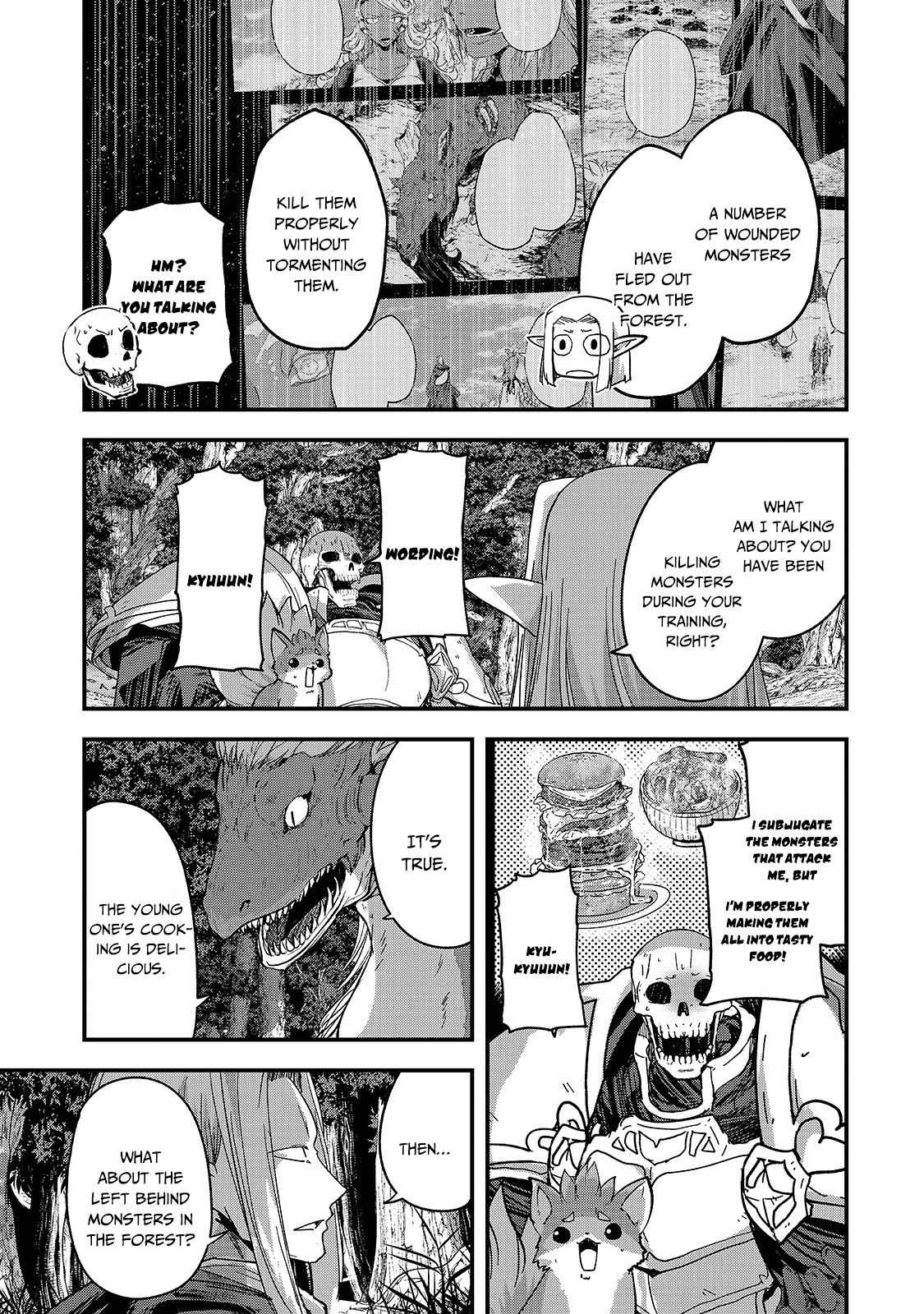 Gaikotsu Kishi-sama Tadaima Isekai e o Dekake-chuu Chapter 45 page 32 - 