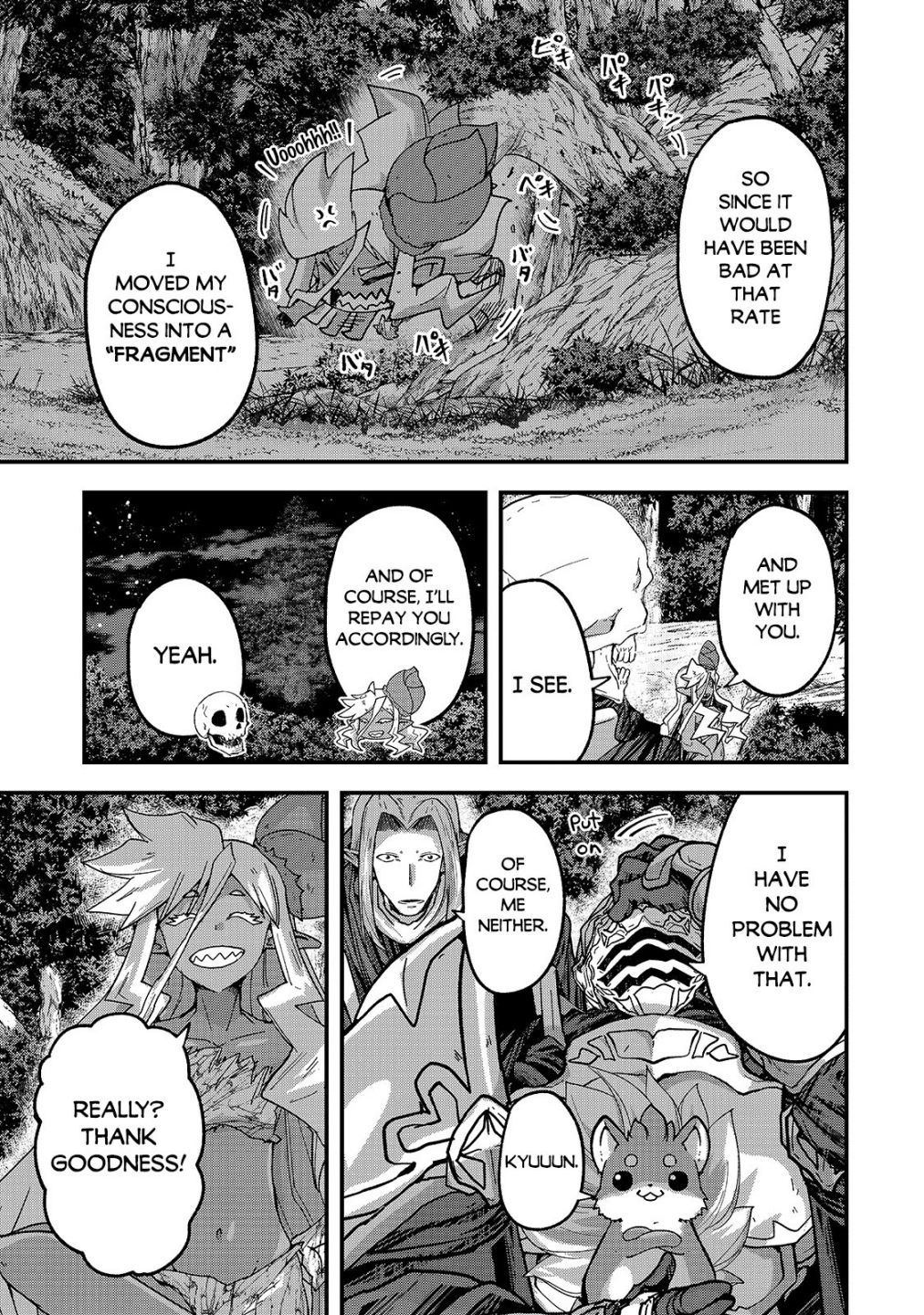Gaikotsu Kishi-sama Tadaima Isekai e o Dekake-chuu Chapter 46 page 11 - 