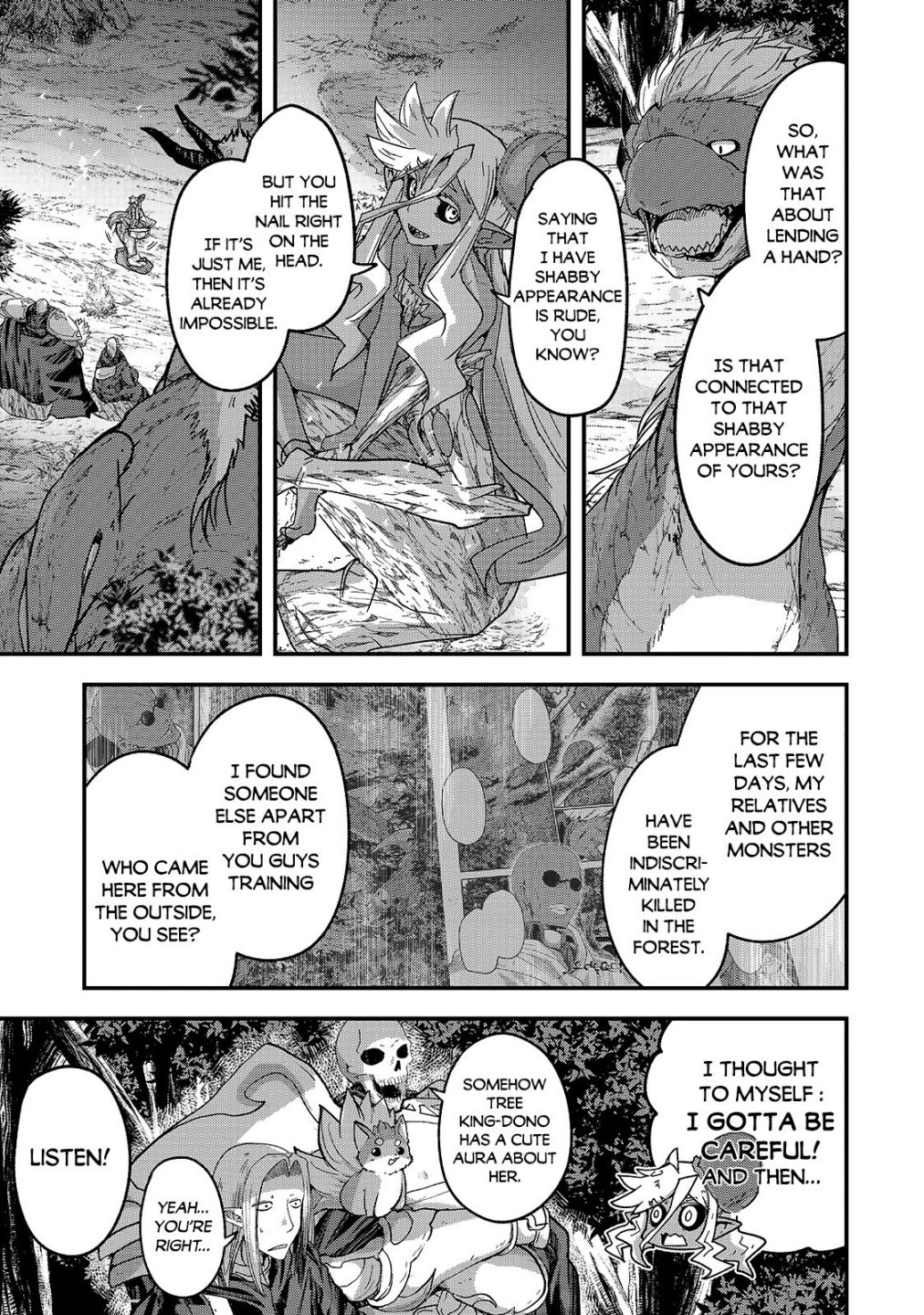 Gaikotsu Kishi-sama Tadaima Isekai e o Dekake-chuu Chapter 46 page 9 - 