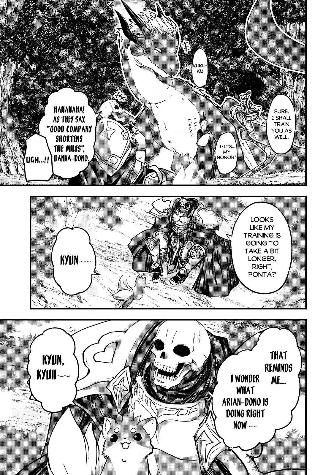 Gaikotsu Kishi-sama Tadaima Isekai e o Dekake-chuu Chapter 47.2 page 18 - 