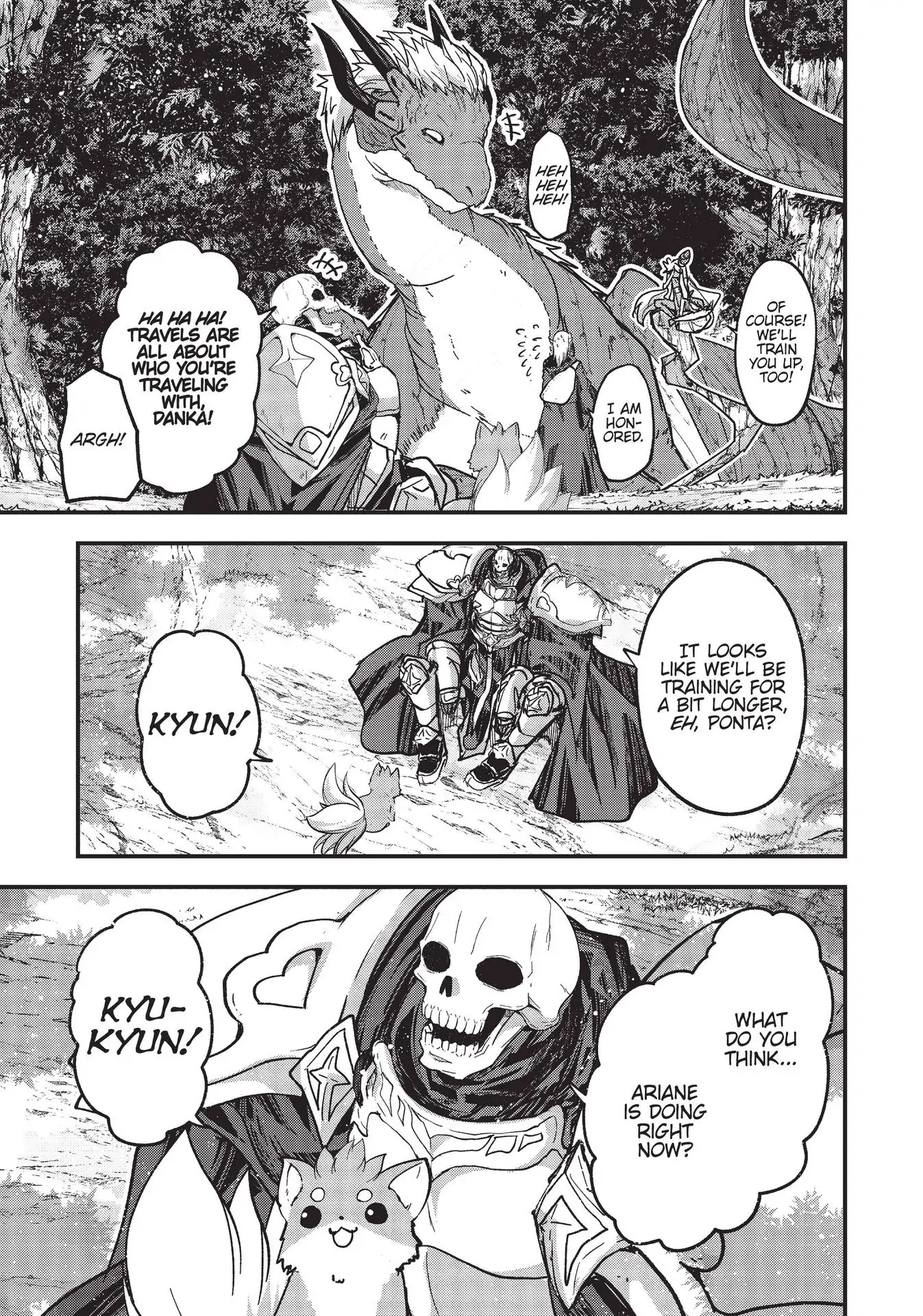 Gaikotsu Kishi-sama Tadaima Isekai e o Dekake-chuu Chapter 47 page 28 - 