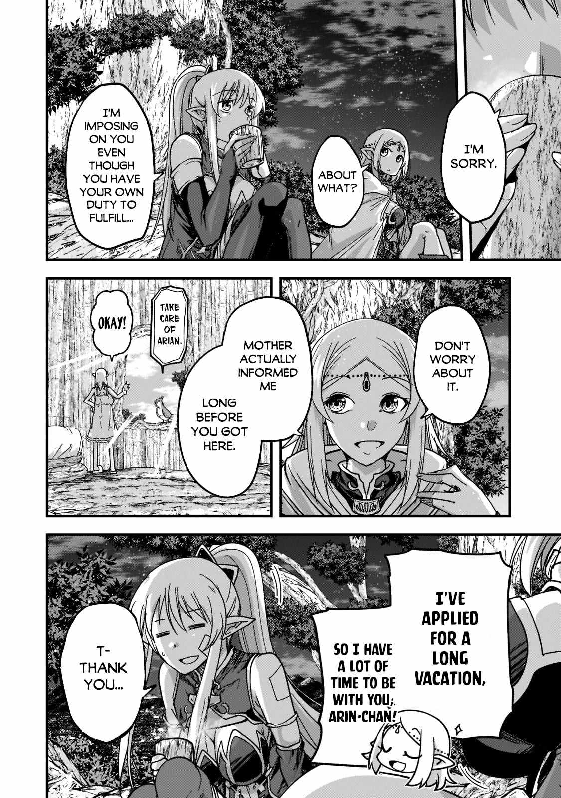 Gaikotsu Kishi-sama Tadaima Isekai e o Dekake-chuu Chapter 48 page 17 - 