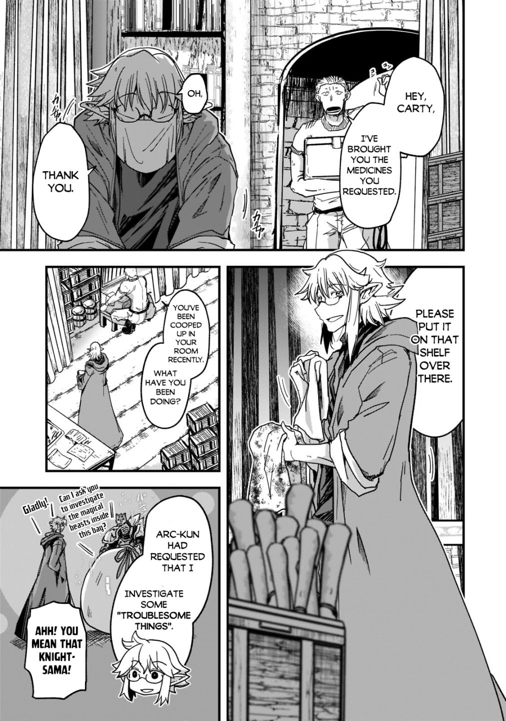 Gaikotsu Kishi-sama Tadaima Isekai e o Dekake-chuu Chapter 49 page 11 - 
