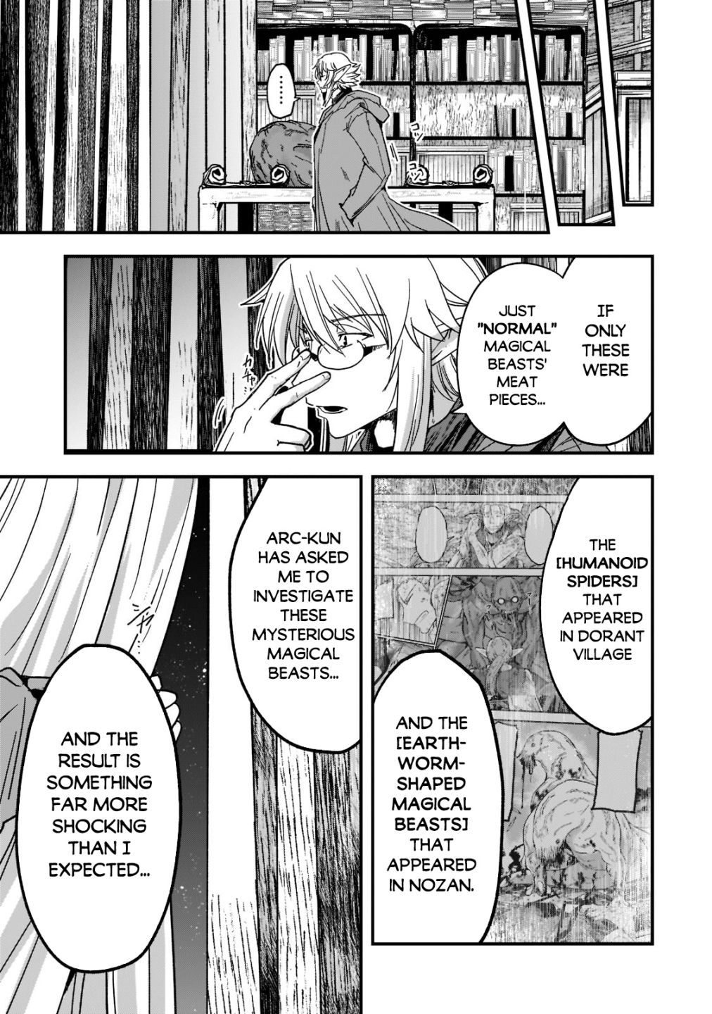 Gaikotsu Kishi-sama Tadaima Isekai e o Dekake-chuu Chapter 49 page 13 - 