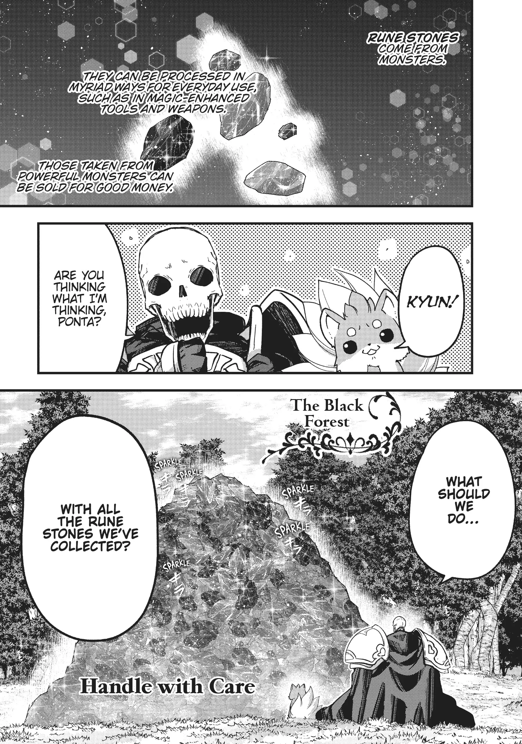 Gaikotsu Kishi-sama Tadaima Isekai e o Dekake-chuu Chapter 51.6 page 1 - 