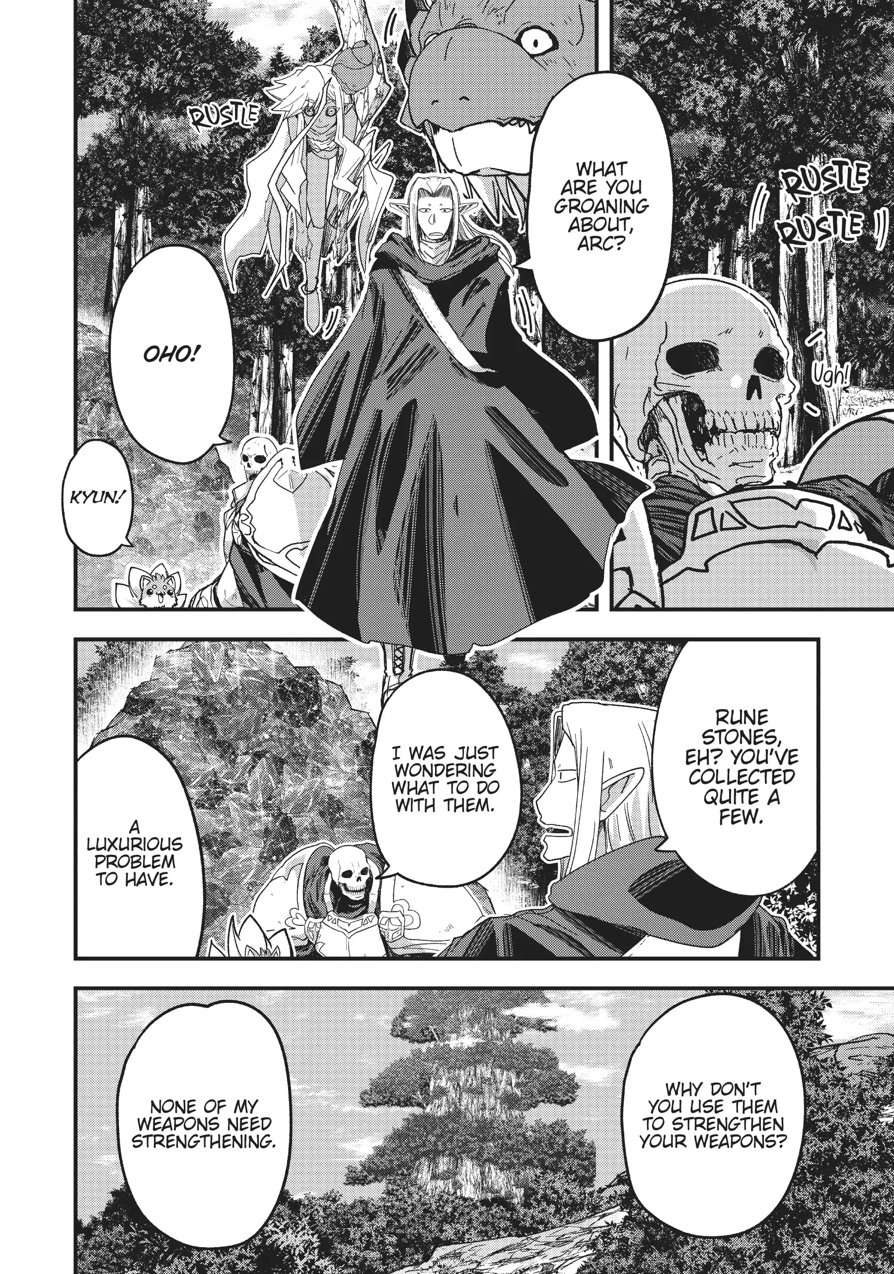 Gaikotsu Kishi-sama Tadaima Isekai e o Dekake-chuu Chapter 51.6 page 2 - 