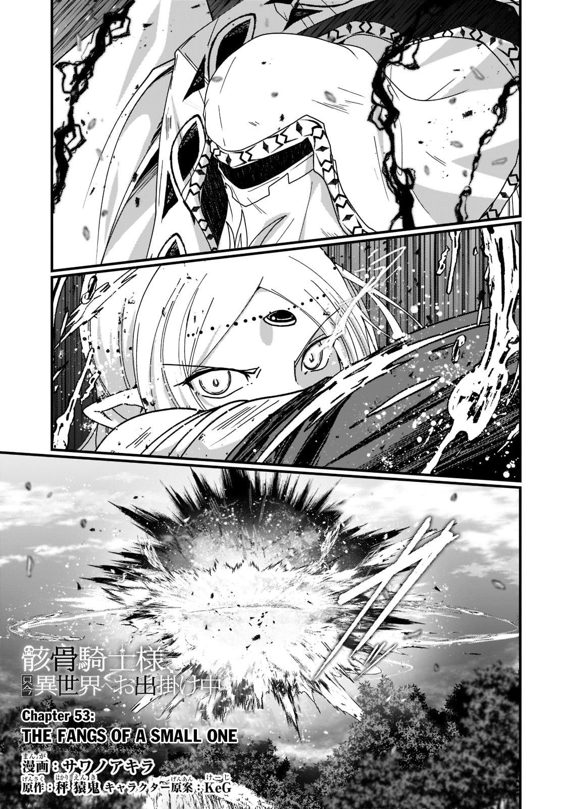 Gaikotsu Kishi-sama Tadaima Isekai e o Dekake-chuu Chapter 53 page 2 - 