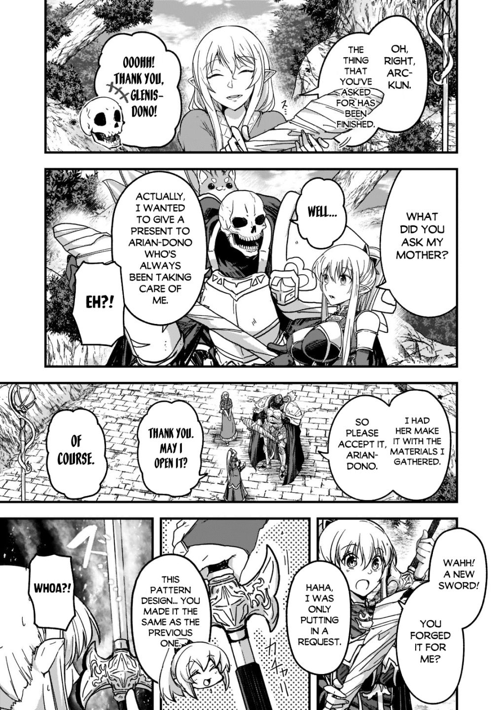 Gaikotsu Kishi-sama Tadaima Isekai e o Dekake-chuu Chapter 55.2 page 11 - 