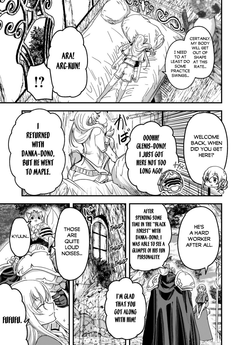 Gaikotsu Kishi-sama Tadaima Isekai e o Dekake-chuu Chapter 55.2 page 7 - 