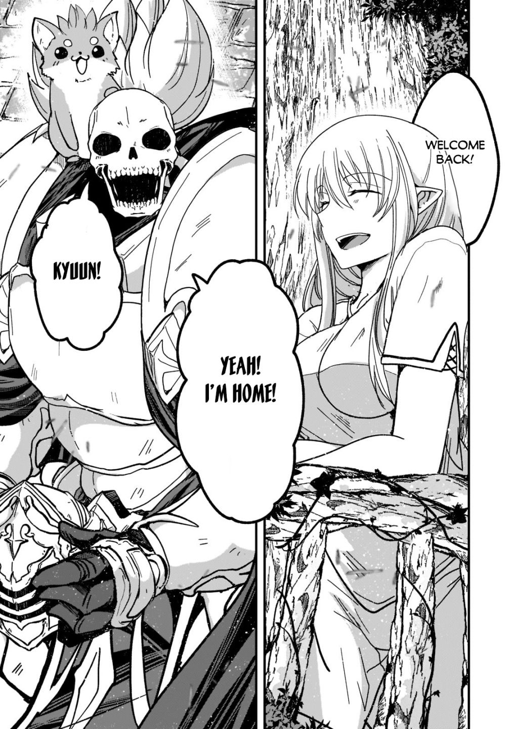 Gaikotsu Kishi-sama Tadaima Isekai e o Dekake-chuu Chapter 55.2 page 9 - 