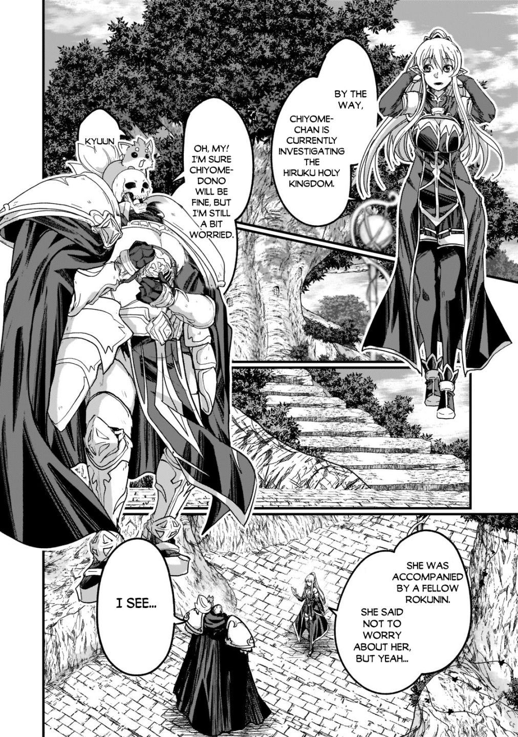 Gaikotsu Kishi-sama Tadaima Isekai e o Dekake-chuu Chapter 55.2 page 10 - 