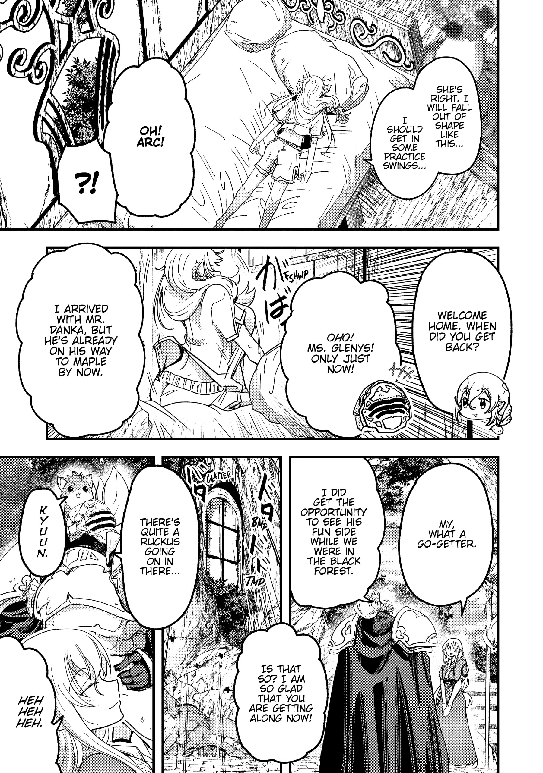 Gaikotsu Kishi-sama Tadaima Isekai e o Dekake-chuu Chapter 55 page 18 - 