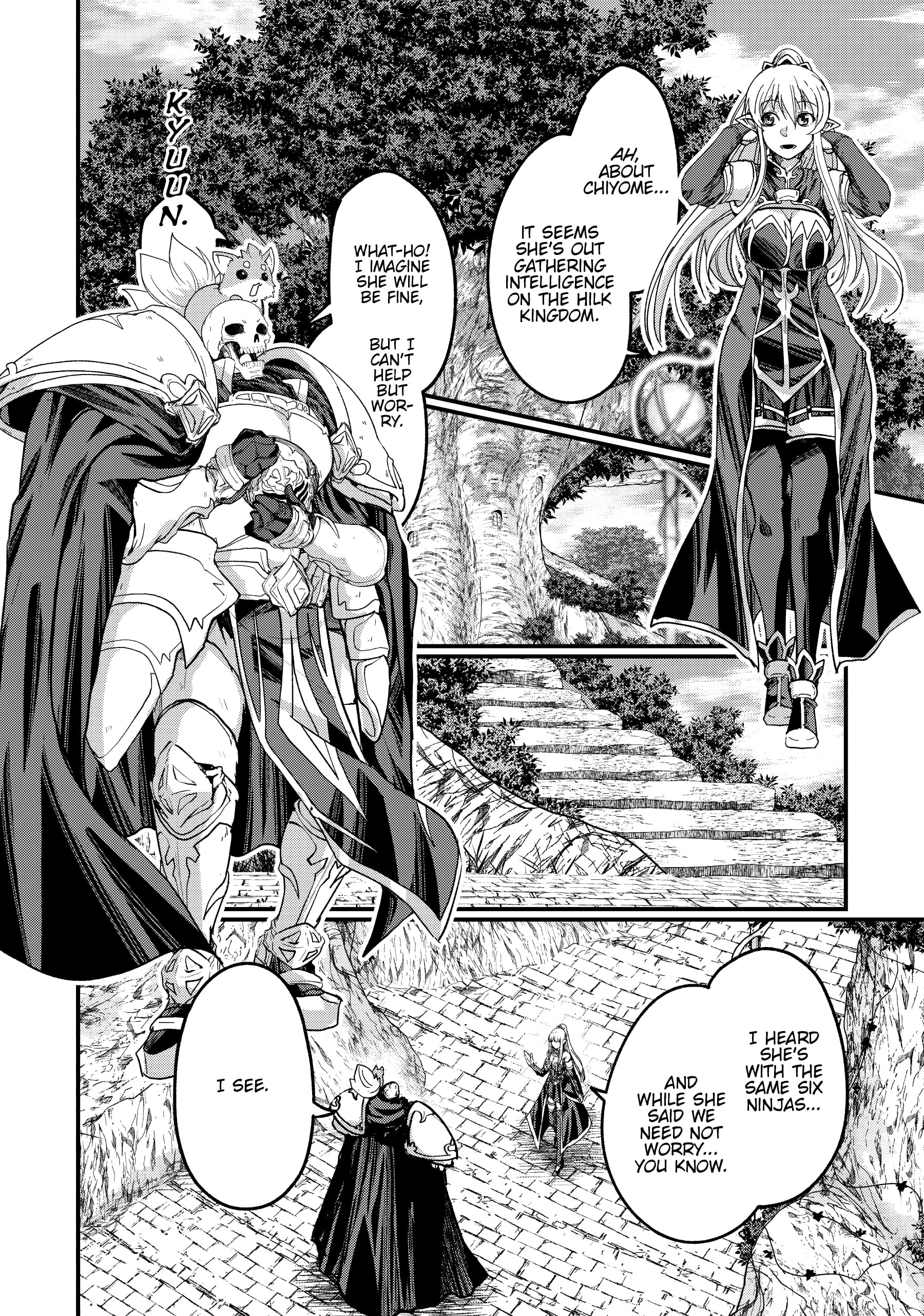 Gaikotsu Kishi-sama Tadaima Isekai e o Dekake-chuu Chapter 55 page 21 - 