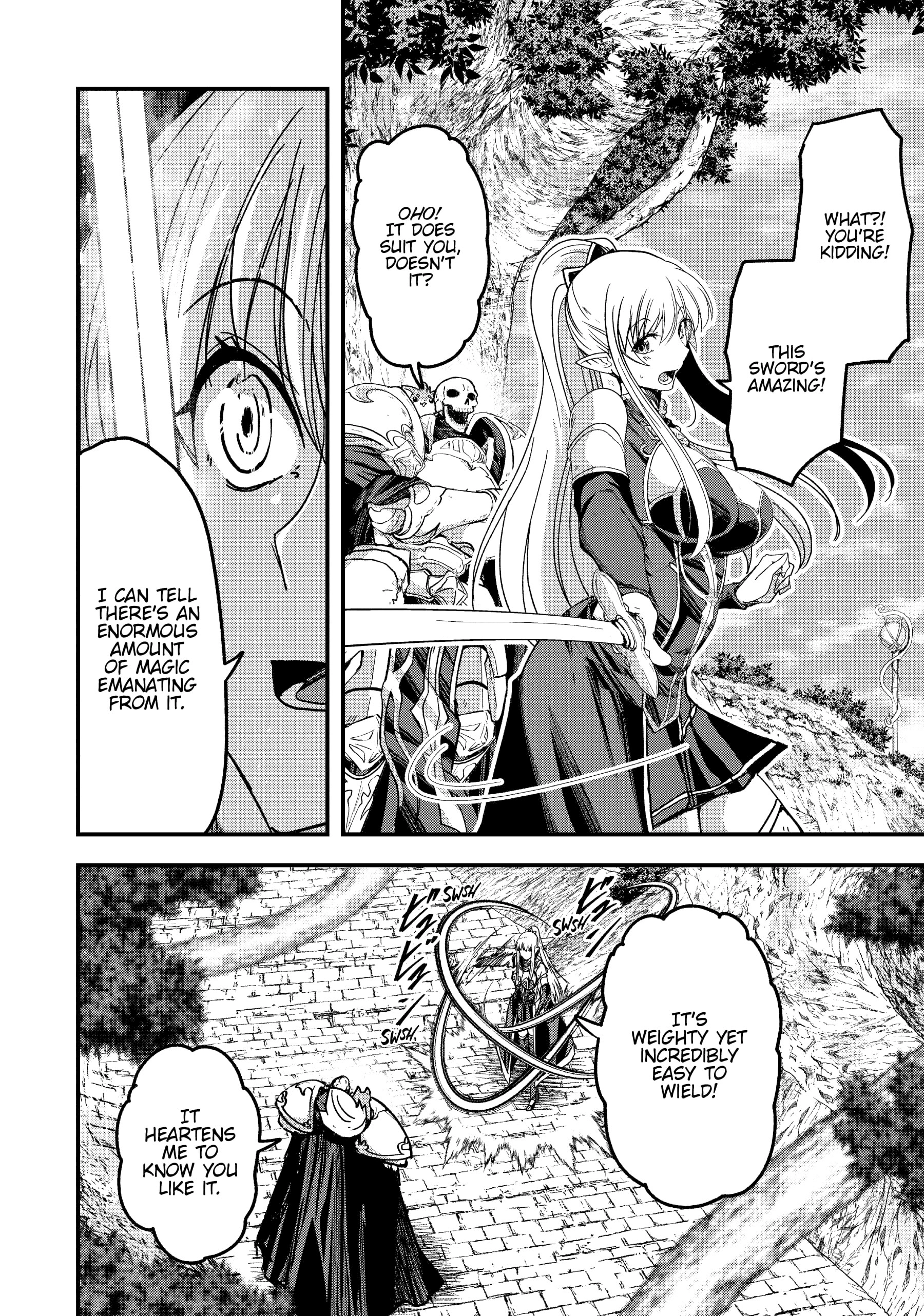 Gaikotsu Kishi-sama Tadaima Isekai e o Dekake-chuu Chapter 55 page 23 - 
