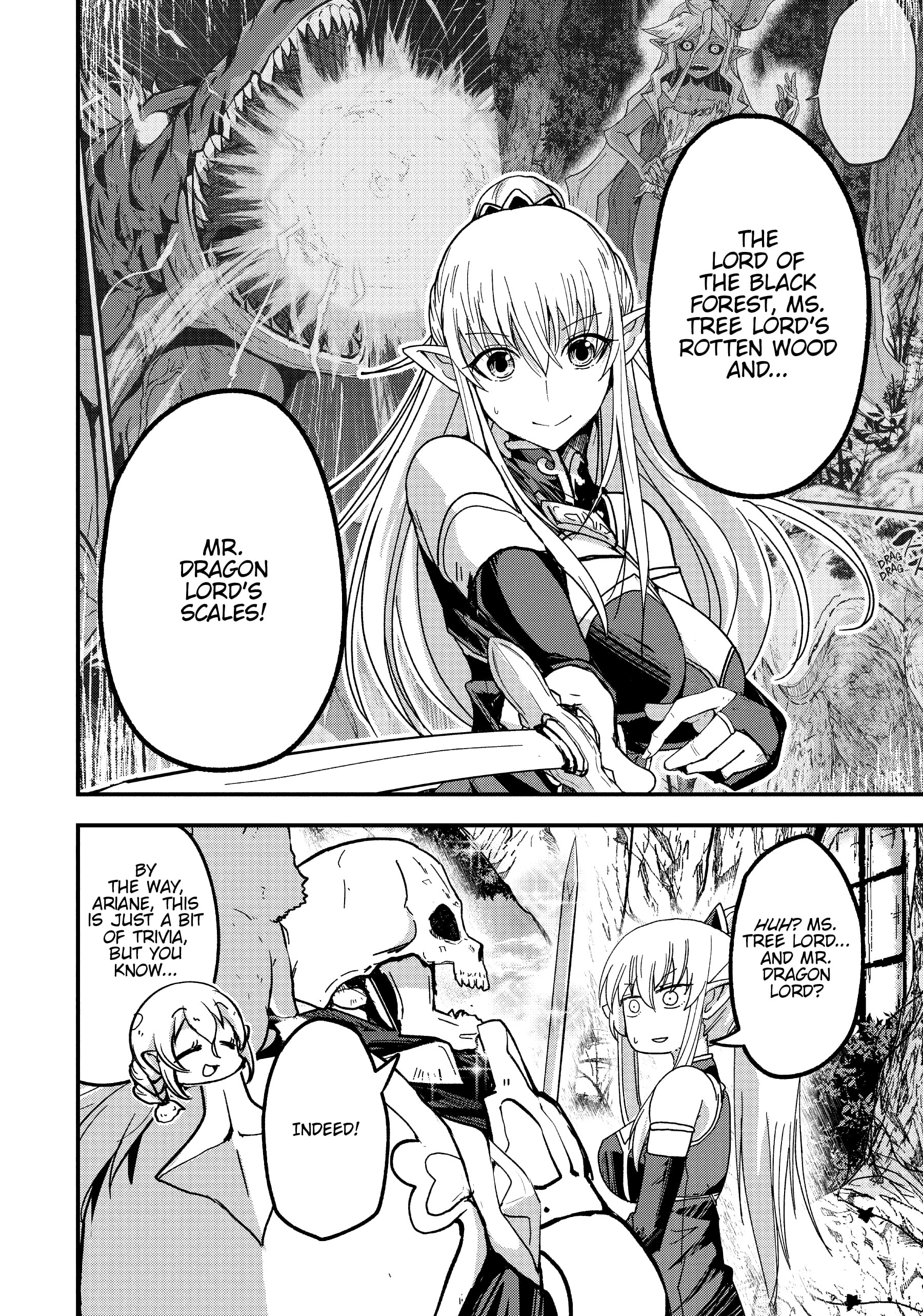 Gaikotsu Kishi-sama Tadaima Isekai e o Dekake-chuu Chapter 55 page 25 - 