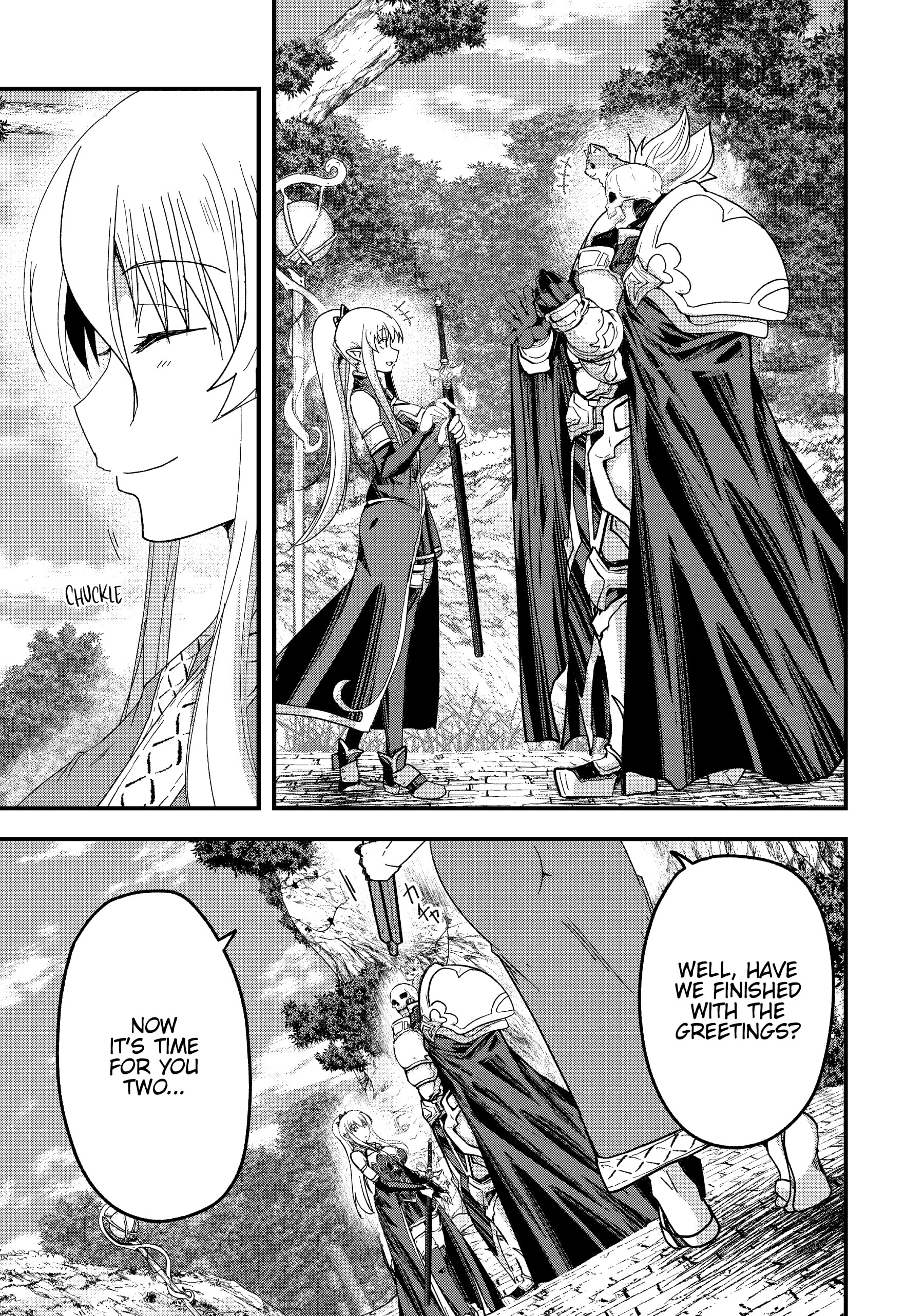 Gaikotsu Kishi-sama Tadaima Isekai e o Dekake-chuu Chapter 55 page 28 - 