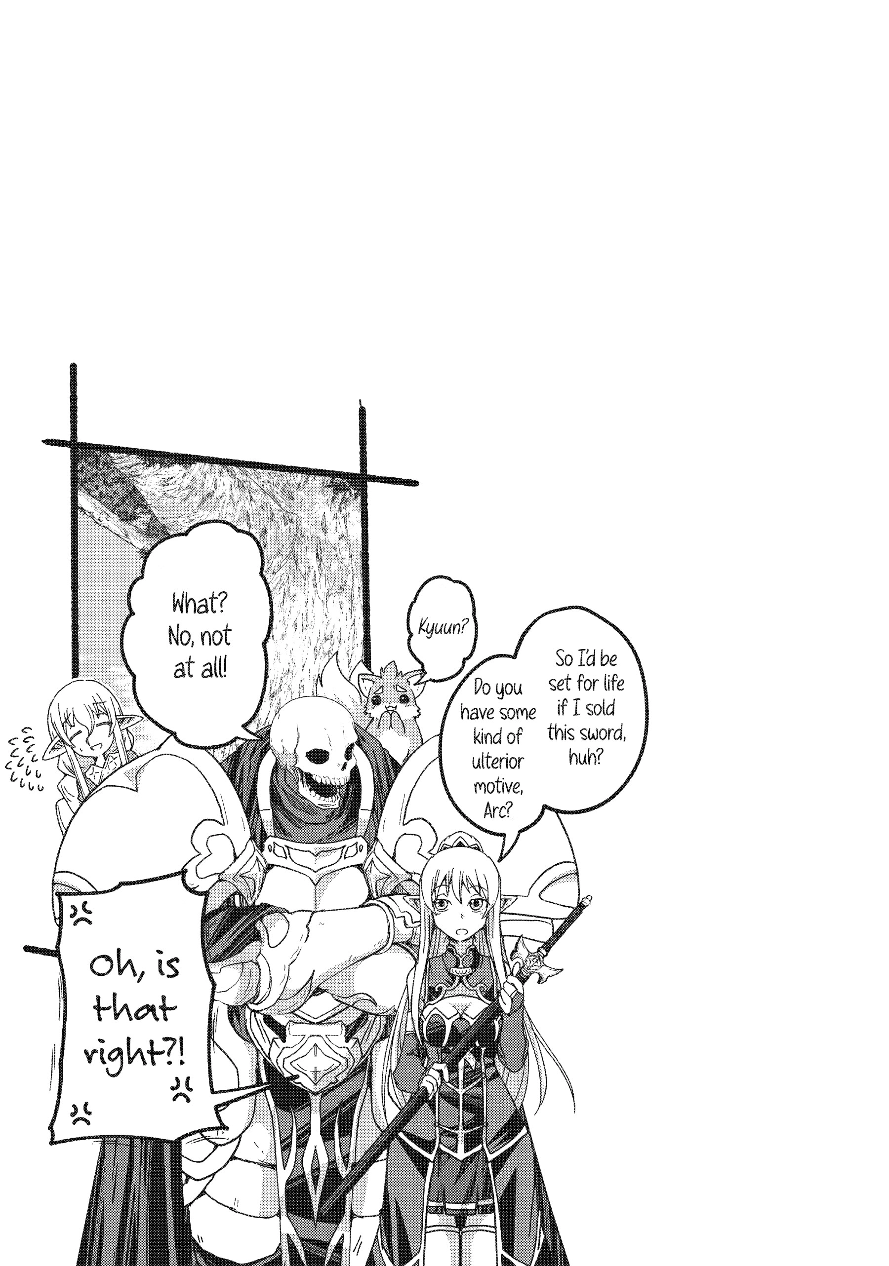 Gaikotsu Kishi-sama Tadaima Isekai e o Dekake-chuu Chapter 55 page 30 - 