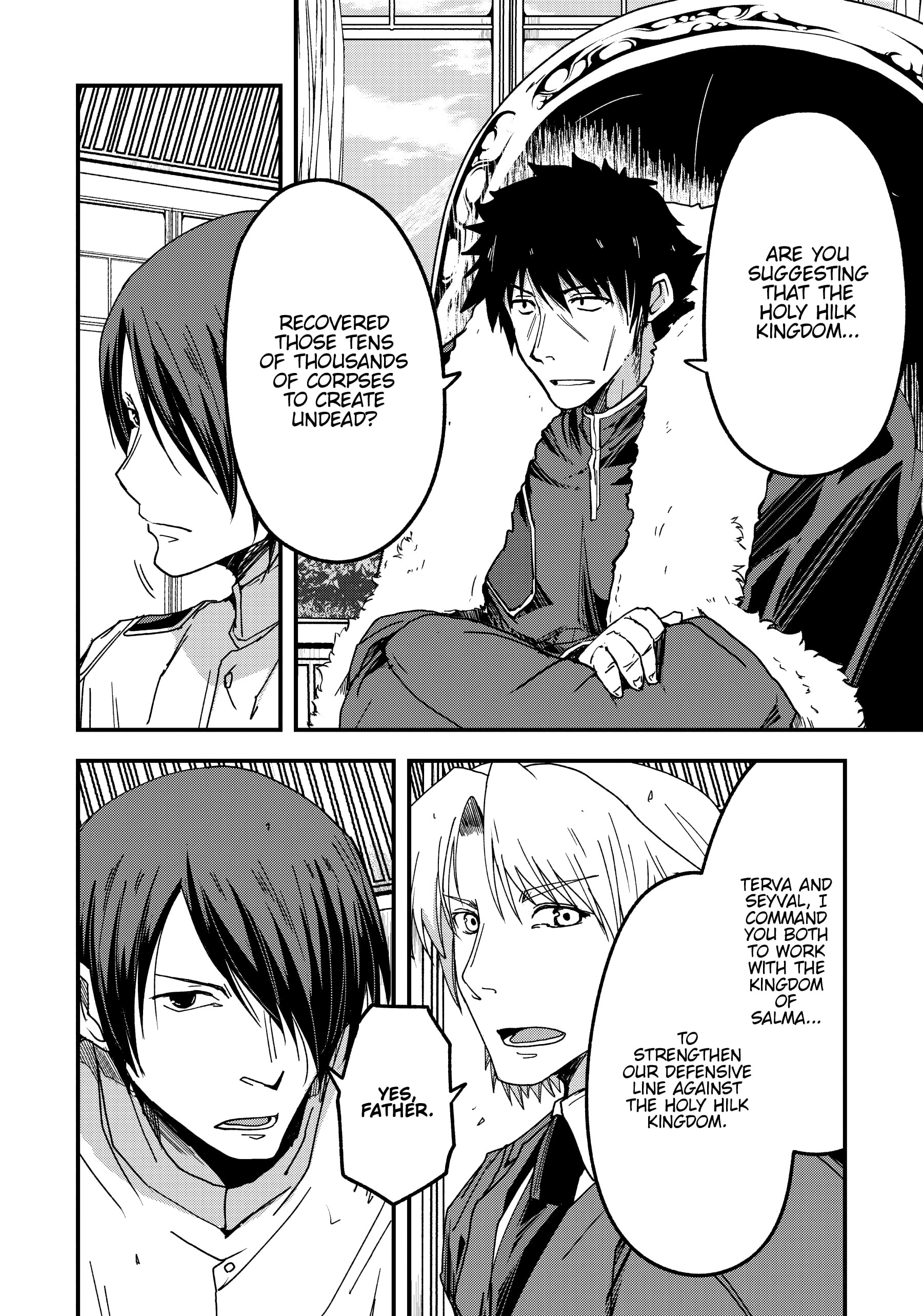 Gaikotsu Kishi-sama Tadaima Isekai e o Dekake-chuu Chapter 55 page 7 - 