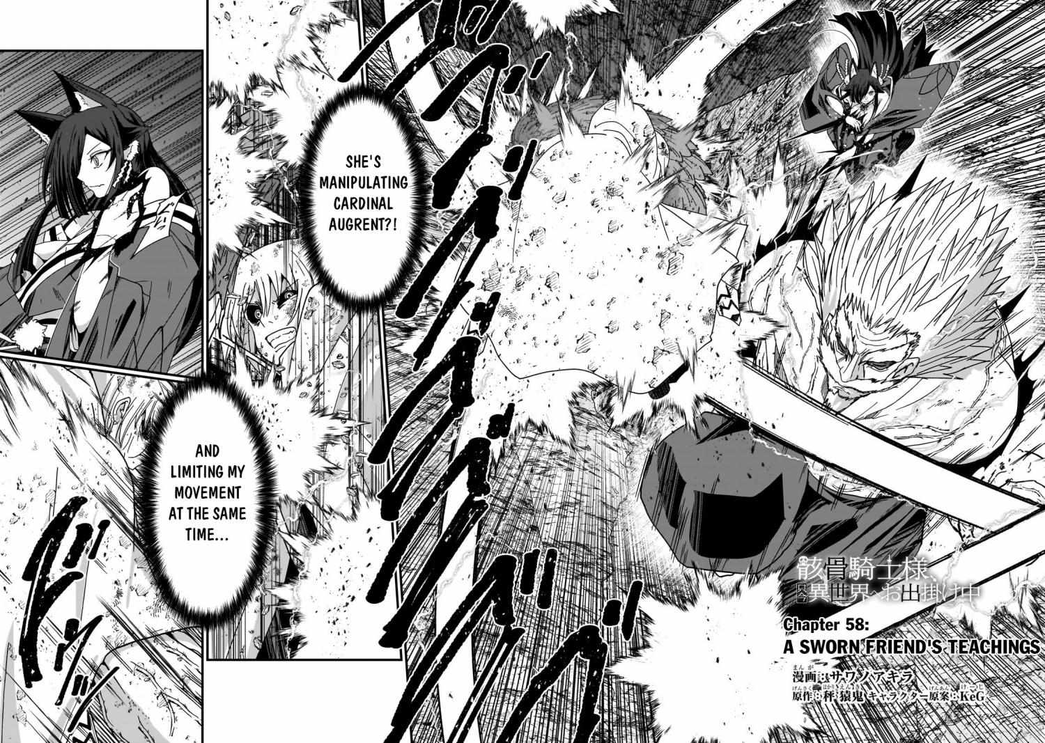 Gaikotsu Kishi-sama Tadaima Isekai e o Dekake-chuu Chapter 58.1 page 4 - 