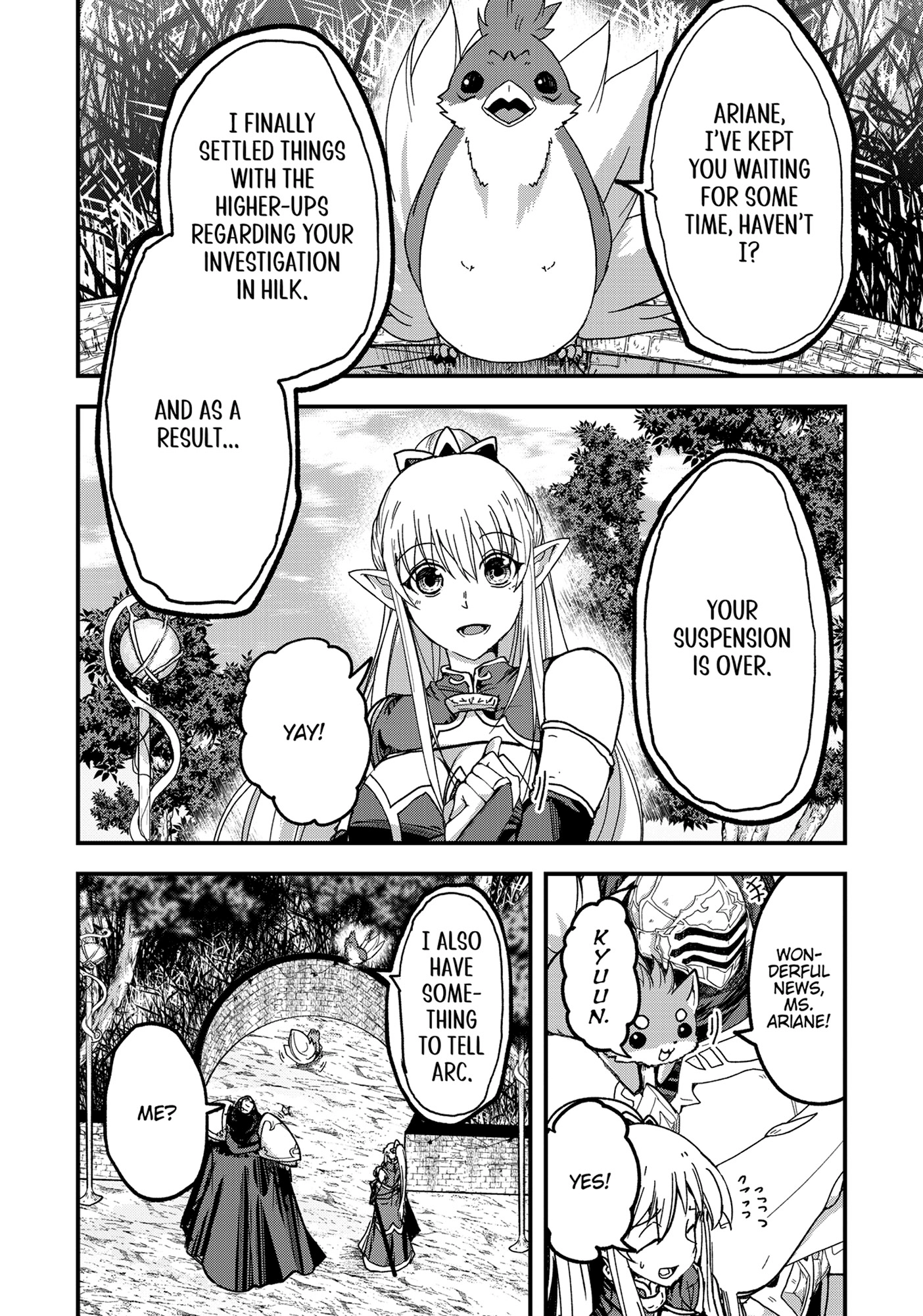 Gaikotsu Kishi-sama Tadaima Isekai e o Dekake-chuu Chapter 59 page 12 - 