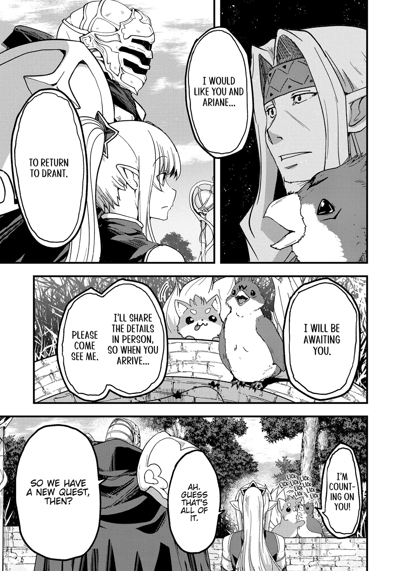 Gaikotsu Kishi-sama Tadaima Isekai e o Dekake-chuu Chapter 59 page 13 - 