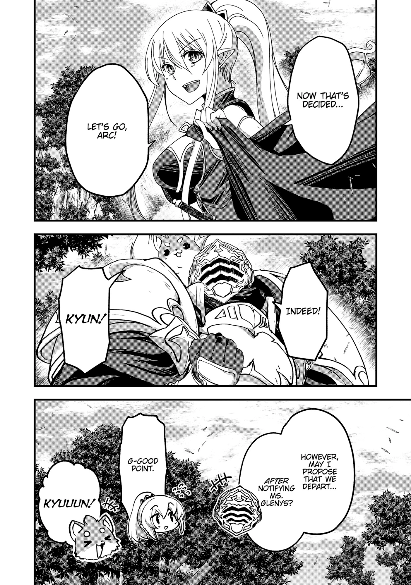 Gaikotsu Kishi-sama Tadaima Isekai e o Dekake-chuu Chapter 59 page 14 - 