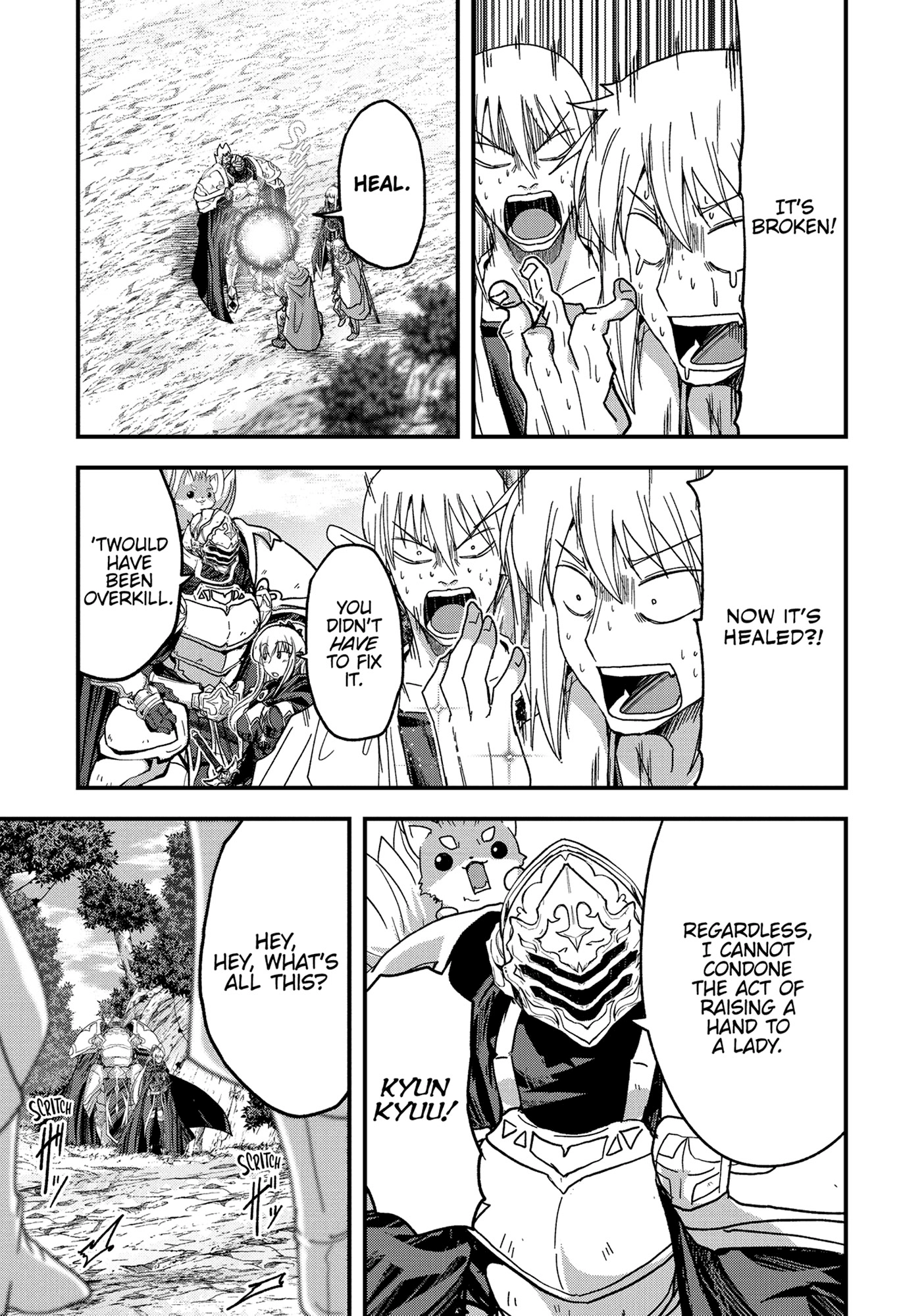 Gaikotsu Kishi-sama Tadaima Isekai e o Dekake-chuu Chapter 59 page 20 - 