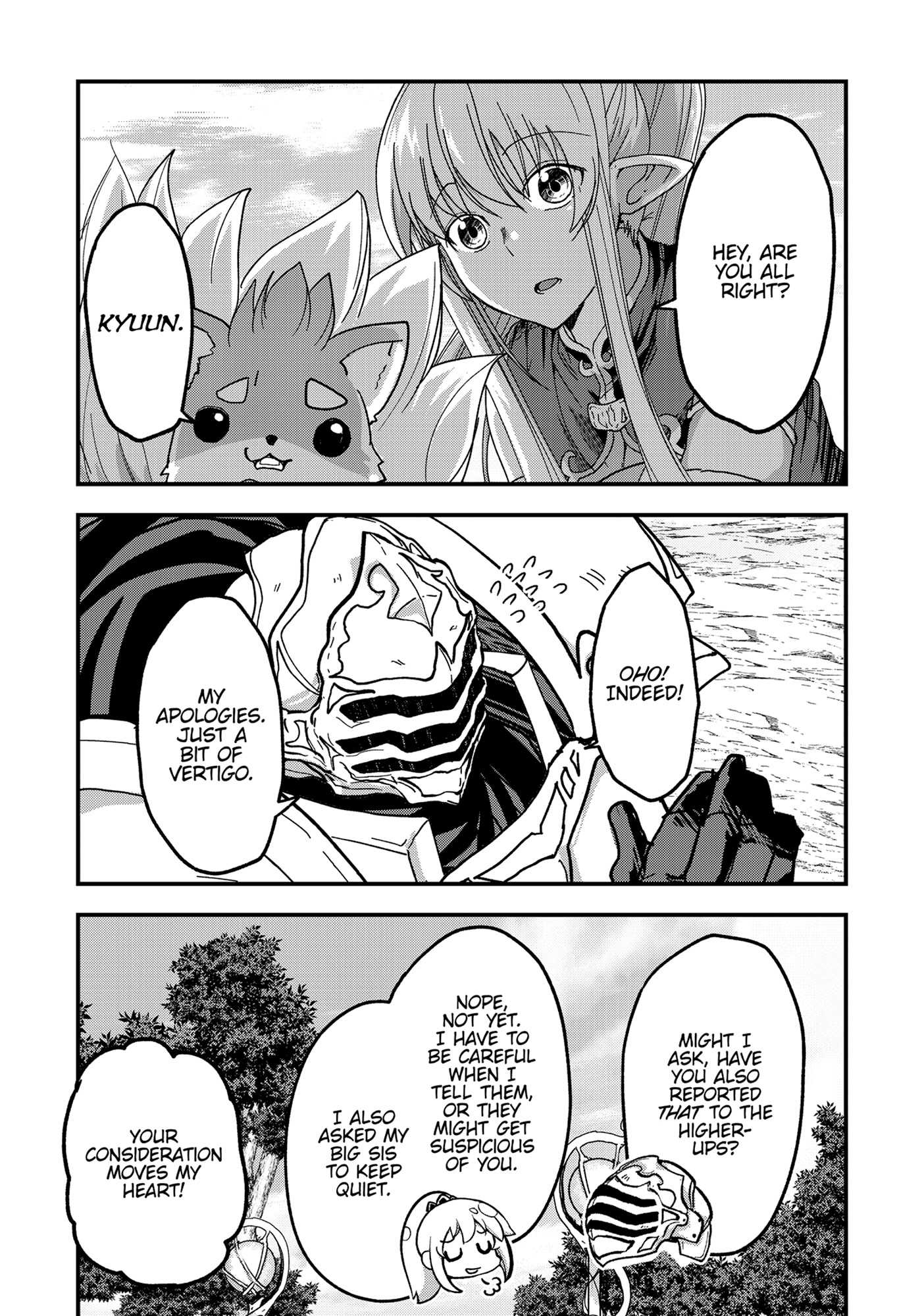 Gaikotsu Kishi-sama Tadaima Isekai e o Dekake-chuu Chapter 59 page 10 - 